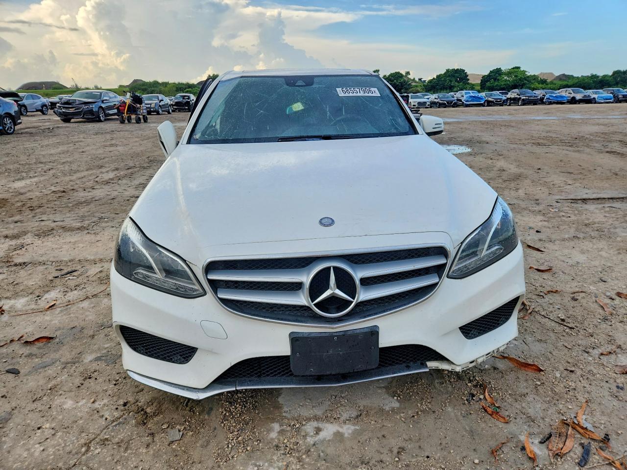 2015 Mercedes-benz E 350 4matic White vin: WDDHF8JB8FB122821