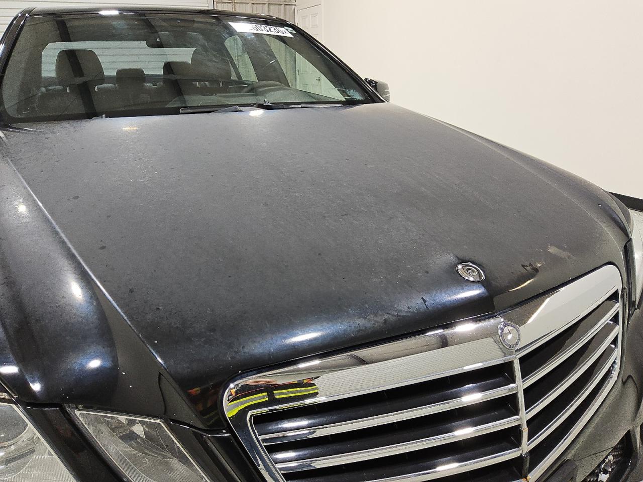 2012 Mercedes-benz E 350 4matic Black vin: WDDHF8JB9CA597587 Damage: Hood, Chipped, 10 Or More