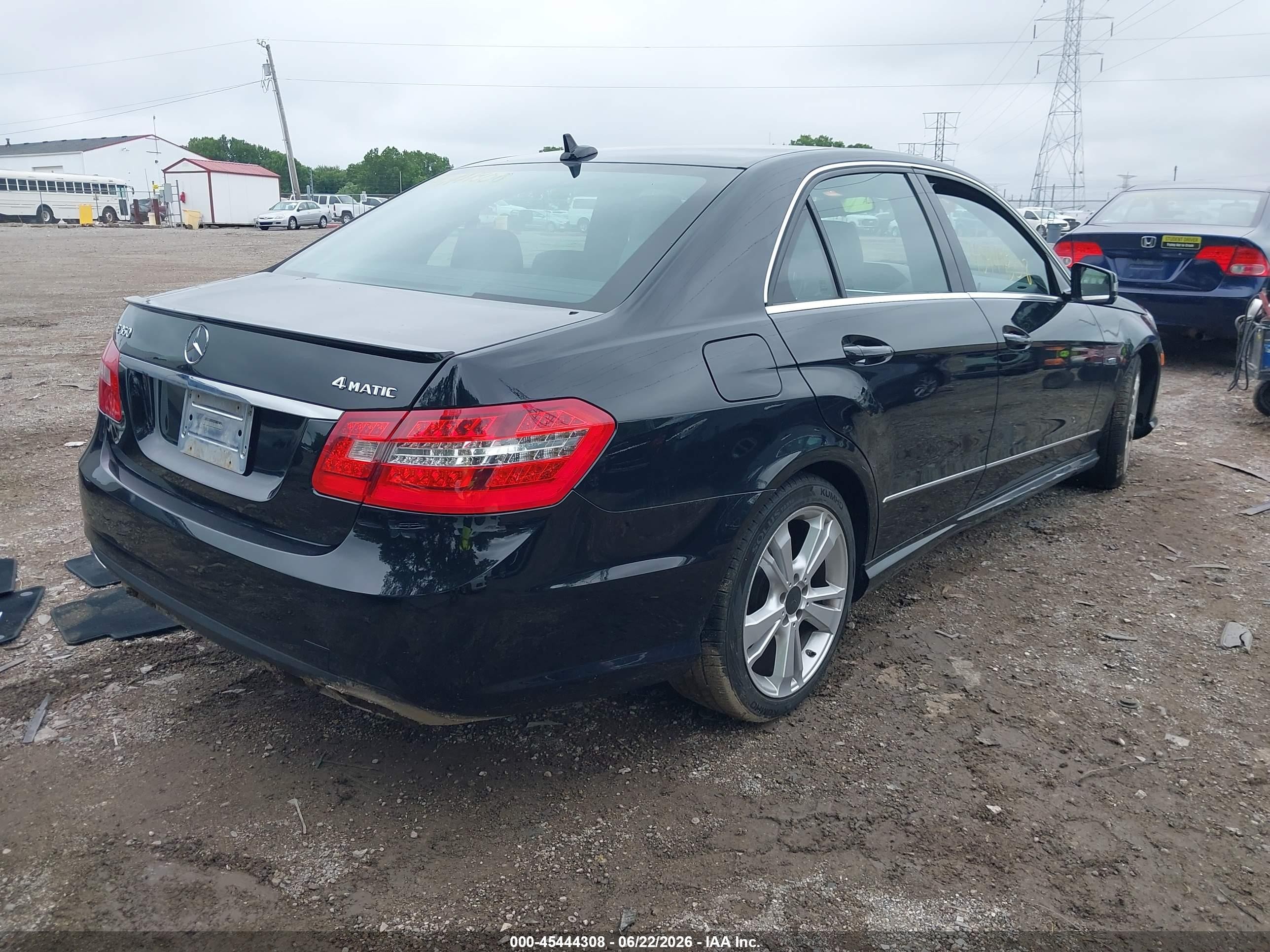 2012 Mercedes-benz E 350 4matic Black vin: WDDHF8JB9CA598660