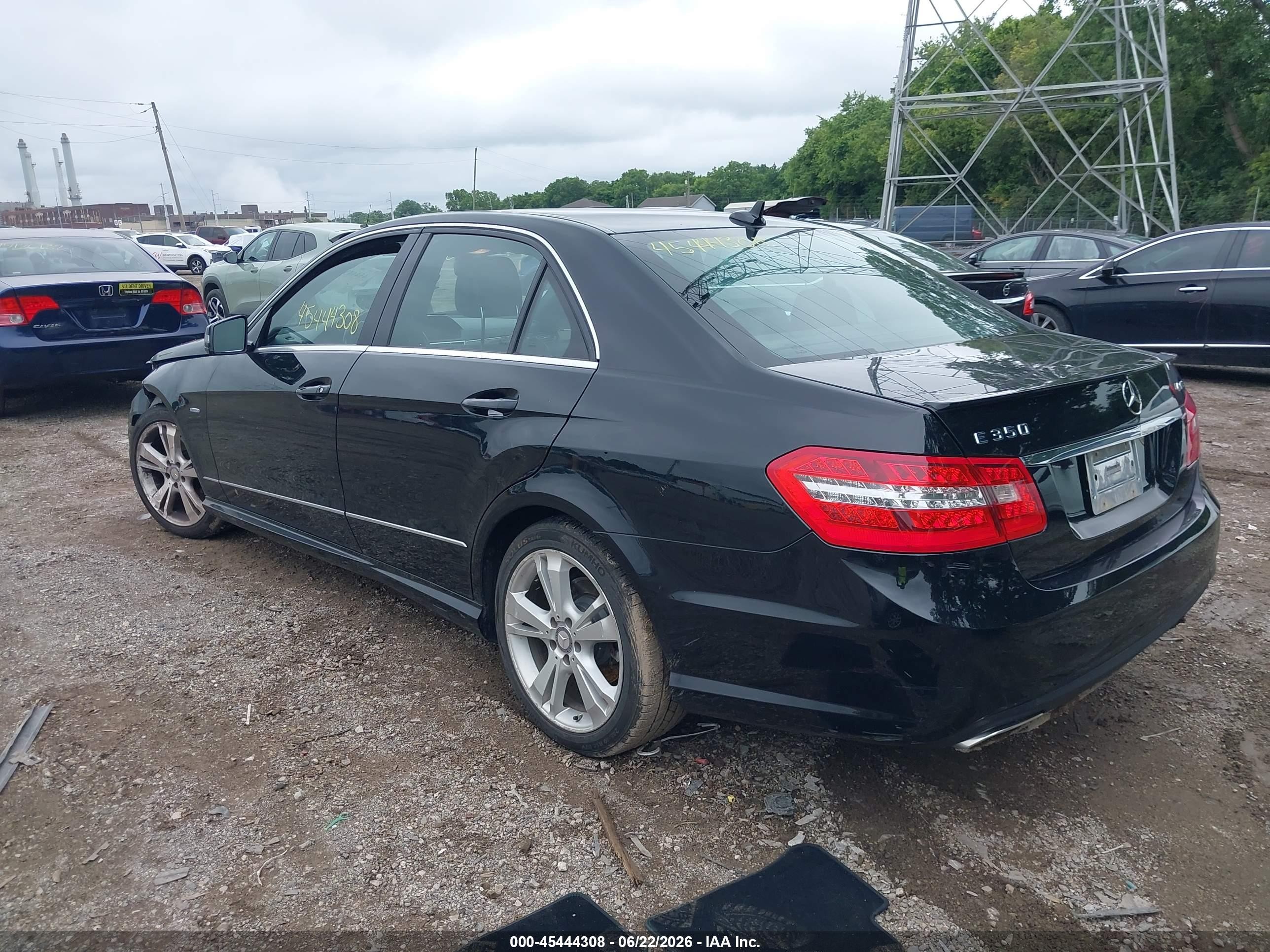 2012 Mercedes-benz E 350 4matic Black vin: WDDHF8JB9CA598660