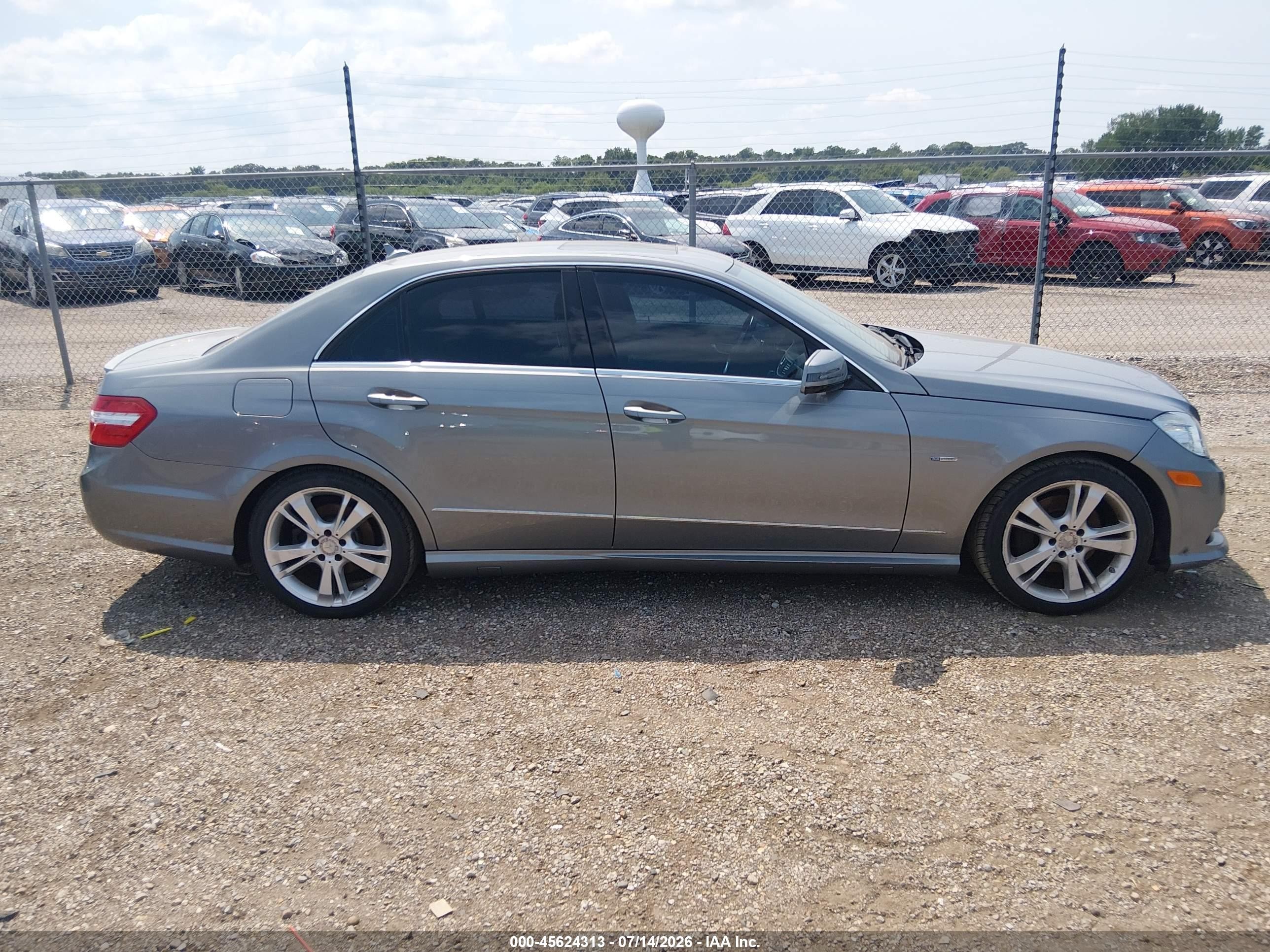 2012 Mercedes-benz E 350 4matic Gray vin: WDDHF8JB9CA608653