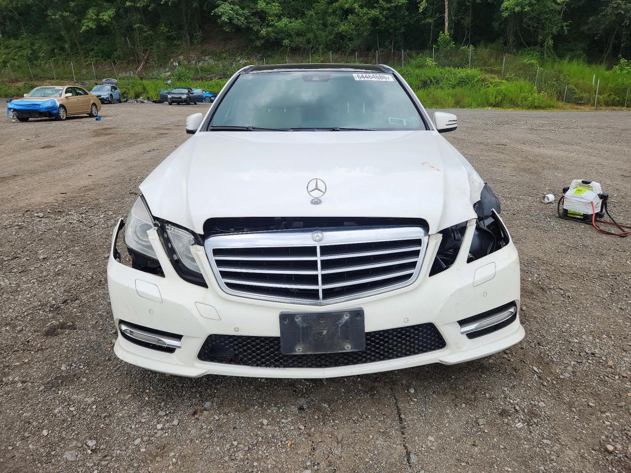 2013 Mercedes-benz E 350 4matic Белый vin: WDDHF8JB9DA663007