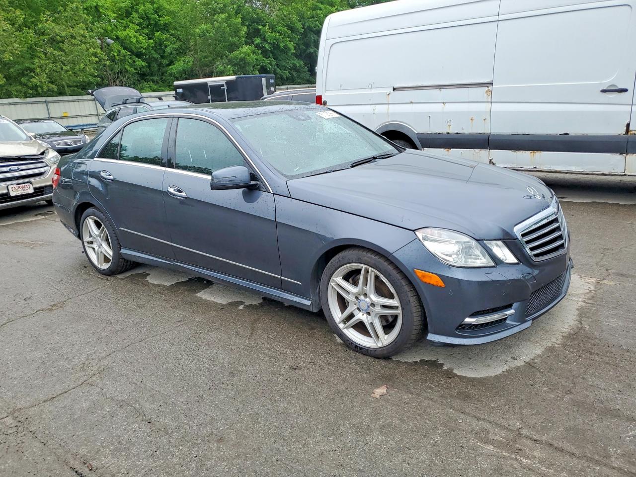 2013 Mercedes-benz E 350 4matic Gray vin: WDDHF8JB9DA679336