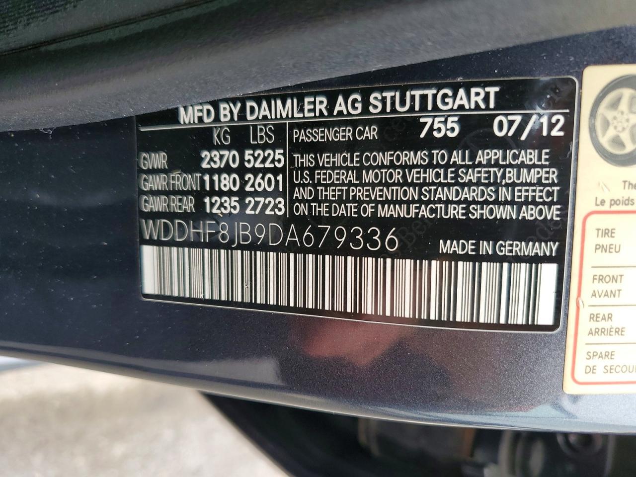 2013 Mercedes-benz E 350 4matic Gray vin: WDDHF8JB9DA679336