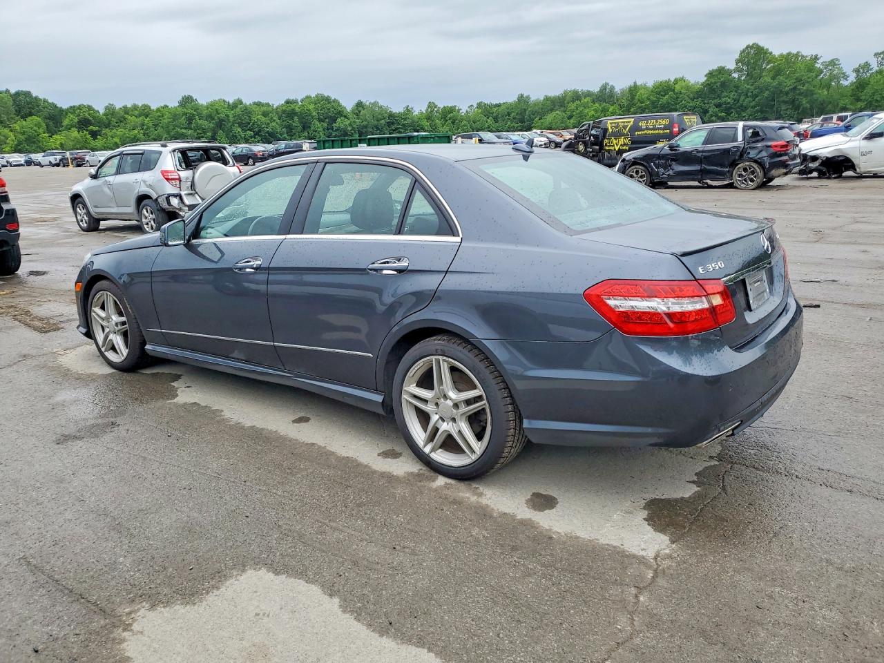 2013 Mercedes-benz E 350 4matic Gray vin: WDDHF8JB9DA679336