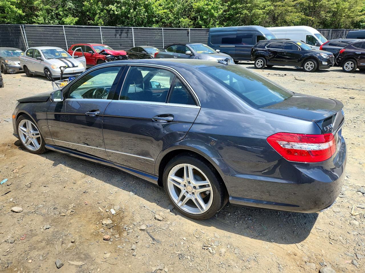 2013 Mercedes-benz E 350 4matic Gray vin: WDDHF8JB9DA710617
