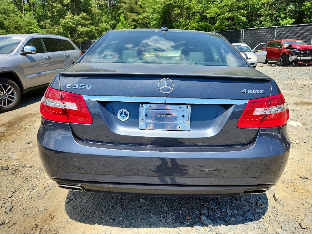 2013 Mercedes-benz E 350 4matic Gray vin: WDDHF8JB9DA710617