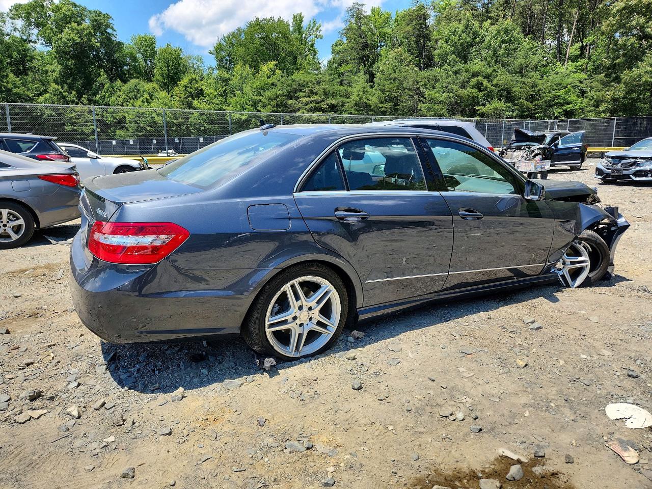 2013 Mercedes-benz E 350 4matic Gray vin: WDDHF8JB9DA710617