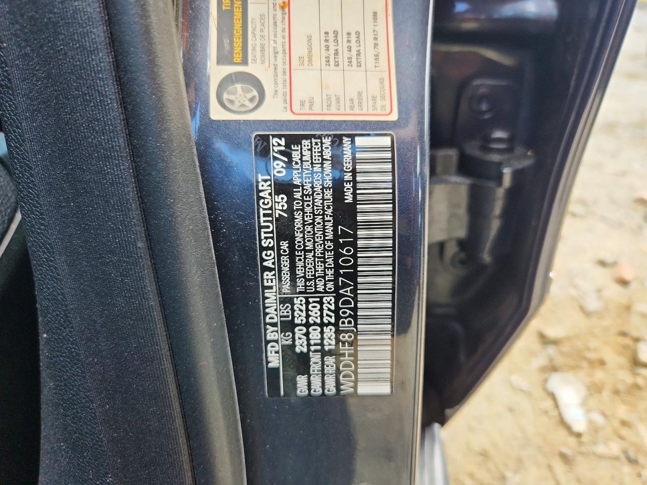 2013 Mercedes-benz E 350 4matic Gray vin: WDDHF8JB9DA710617