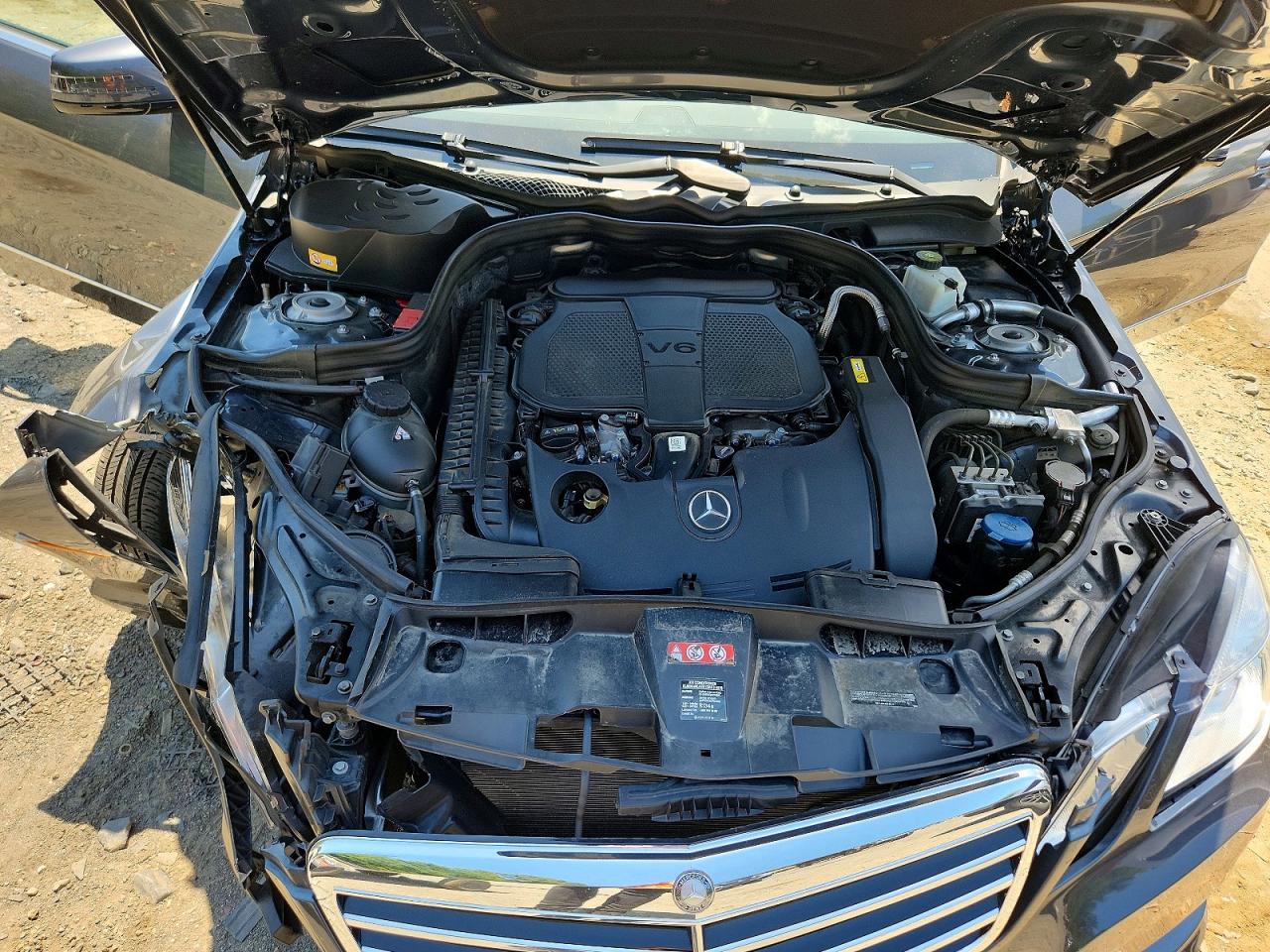 2013 Mercedes-benz E 350 4matic Gray vin: WDDHF8JB9DA710617