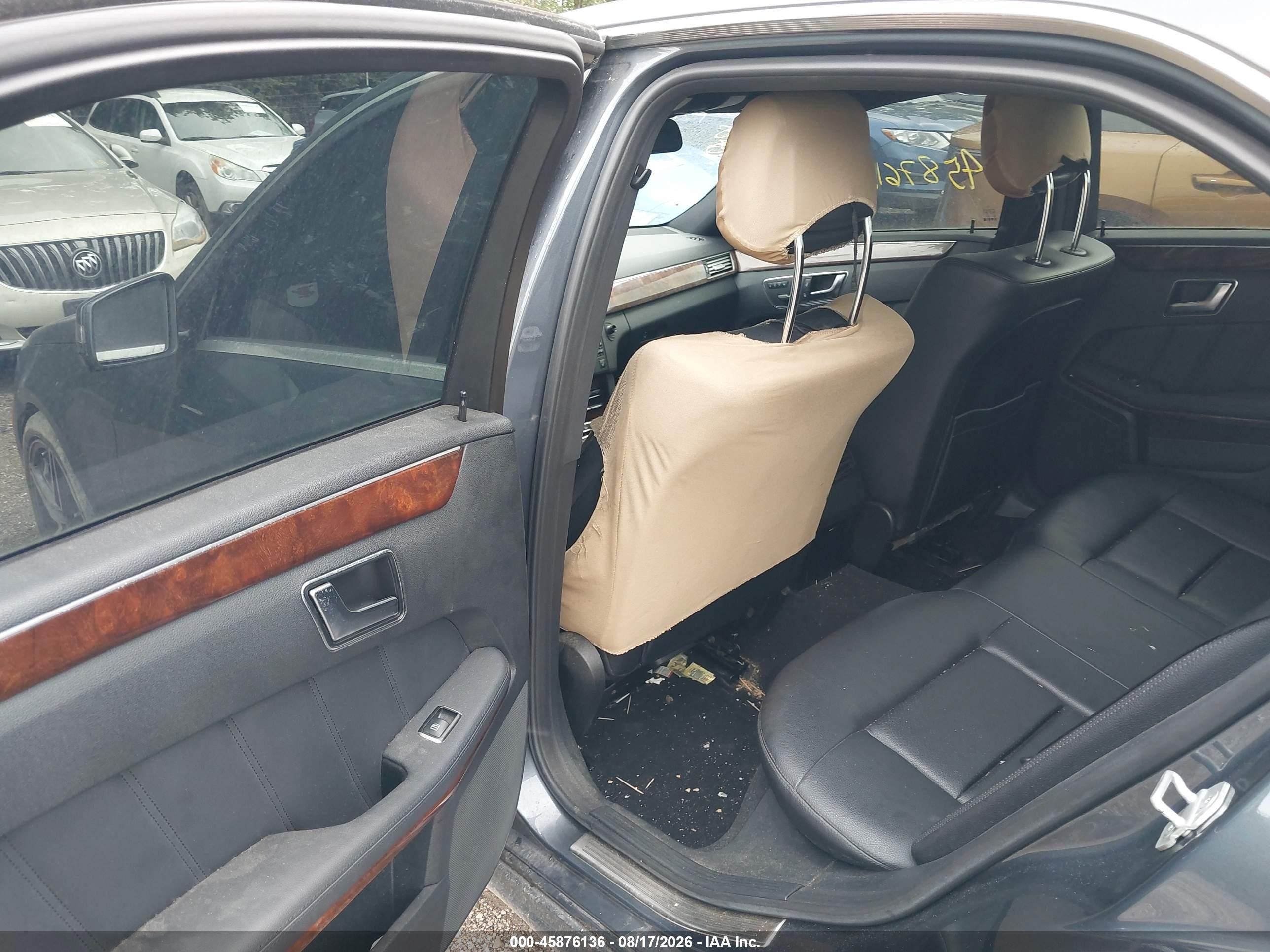 2013 Mercedes-benz E 350 4matic Gray vin: WDDHF8JB9DA718930