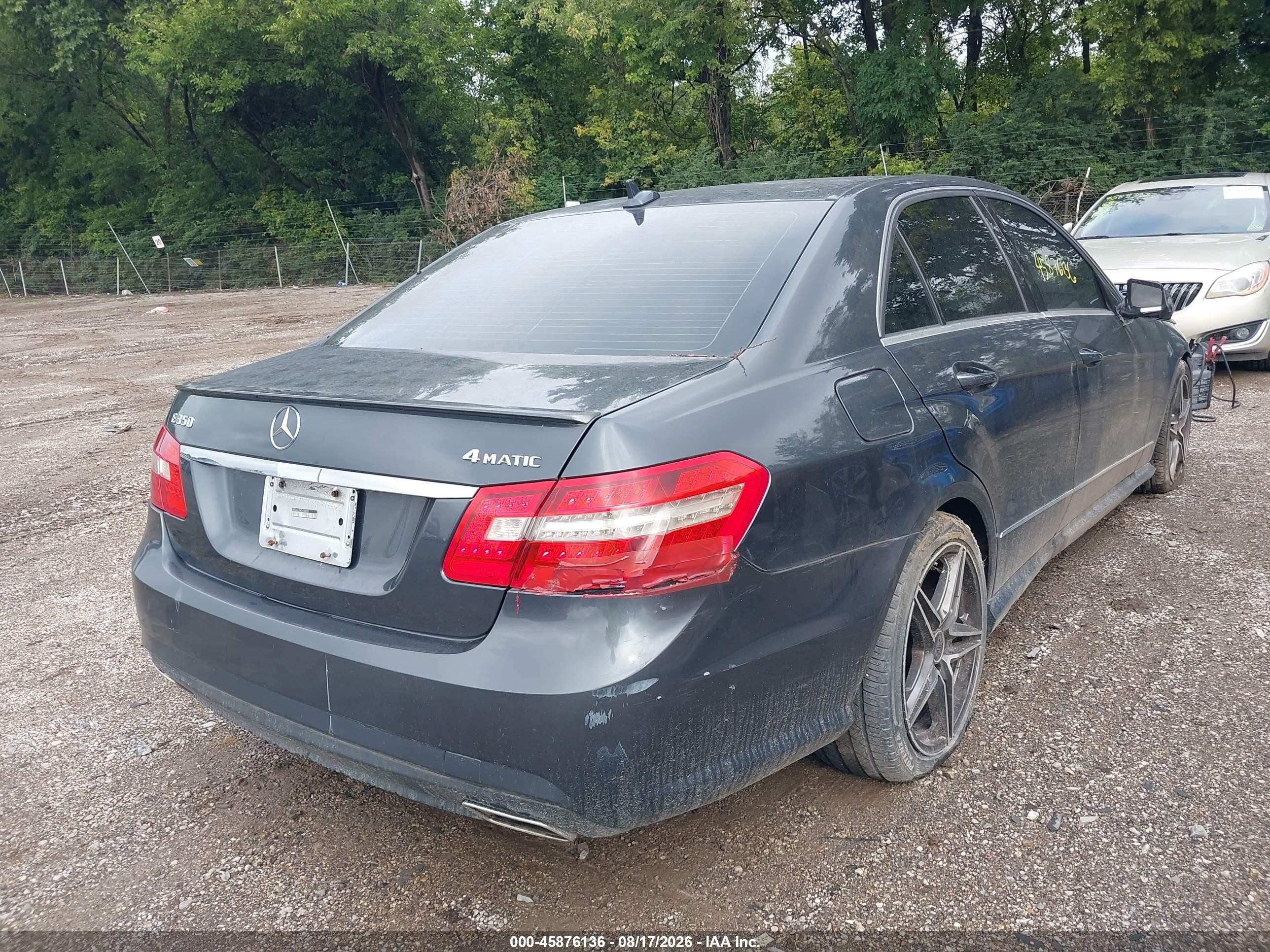 2013 Mercedes-benz E 350 4matic Gray vin: WDDHF8JB9DA718930