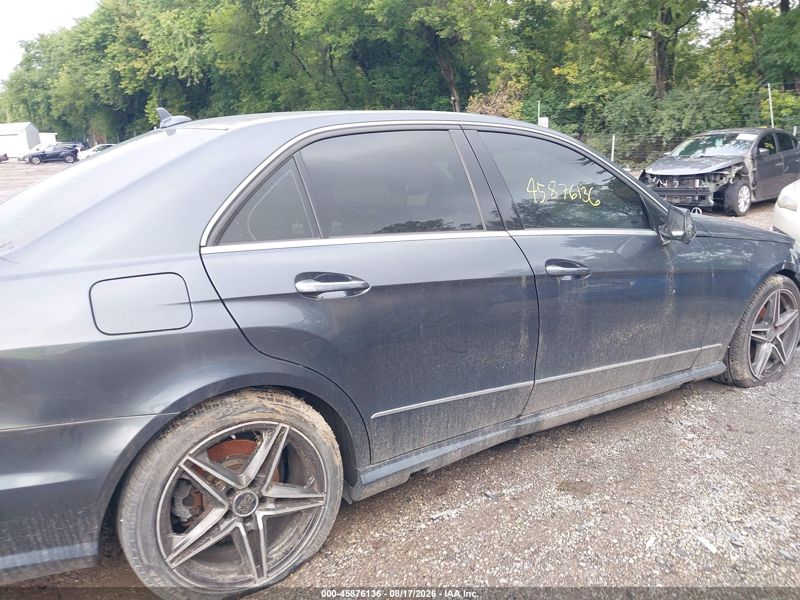 2013 Mercedes-benz E 350 4matic Gray vin: WDDHF8JB9DA718930