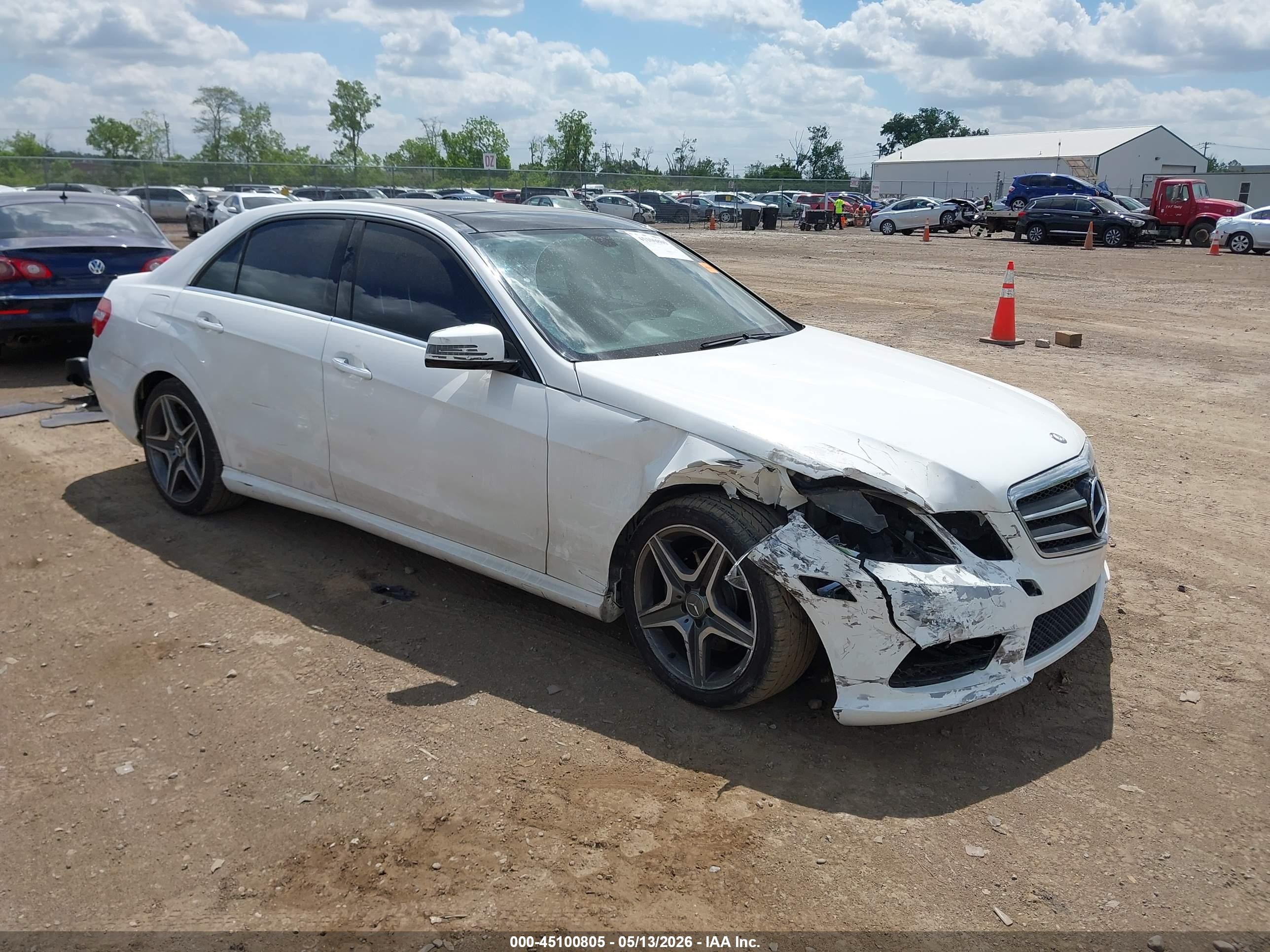 2013 Mercedes-benz E 350 4matic White vin: WDDHF8JB9DA763298