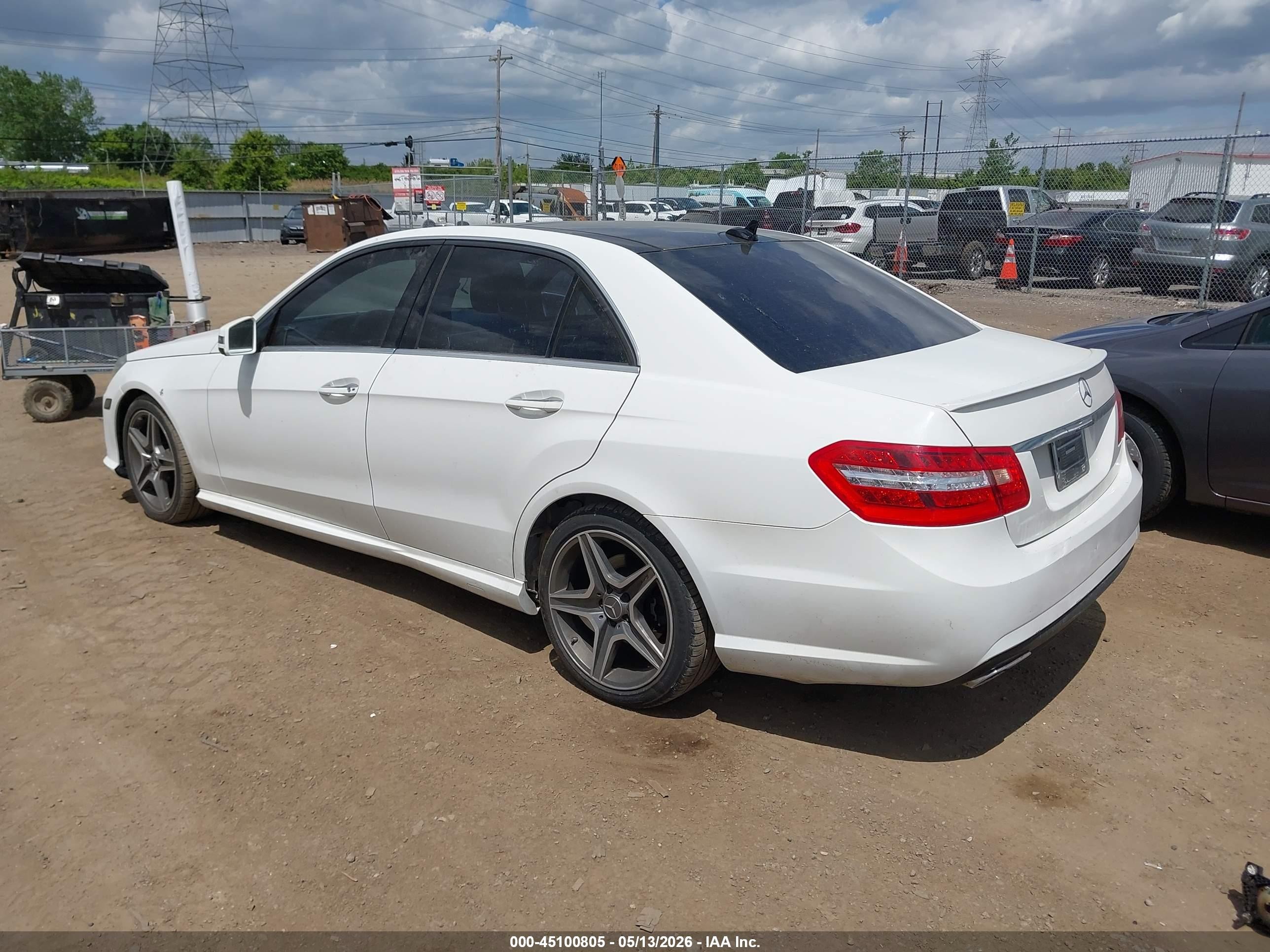 2013 Mercedes-benz E 350 4matic White vin: WDDHF8JB9DA763298