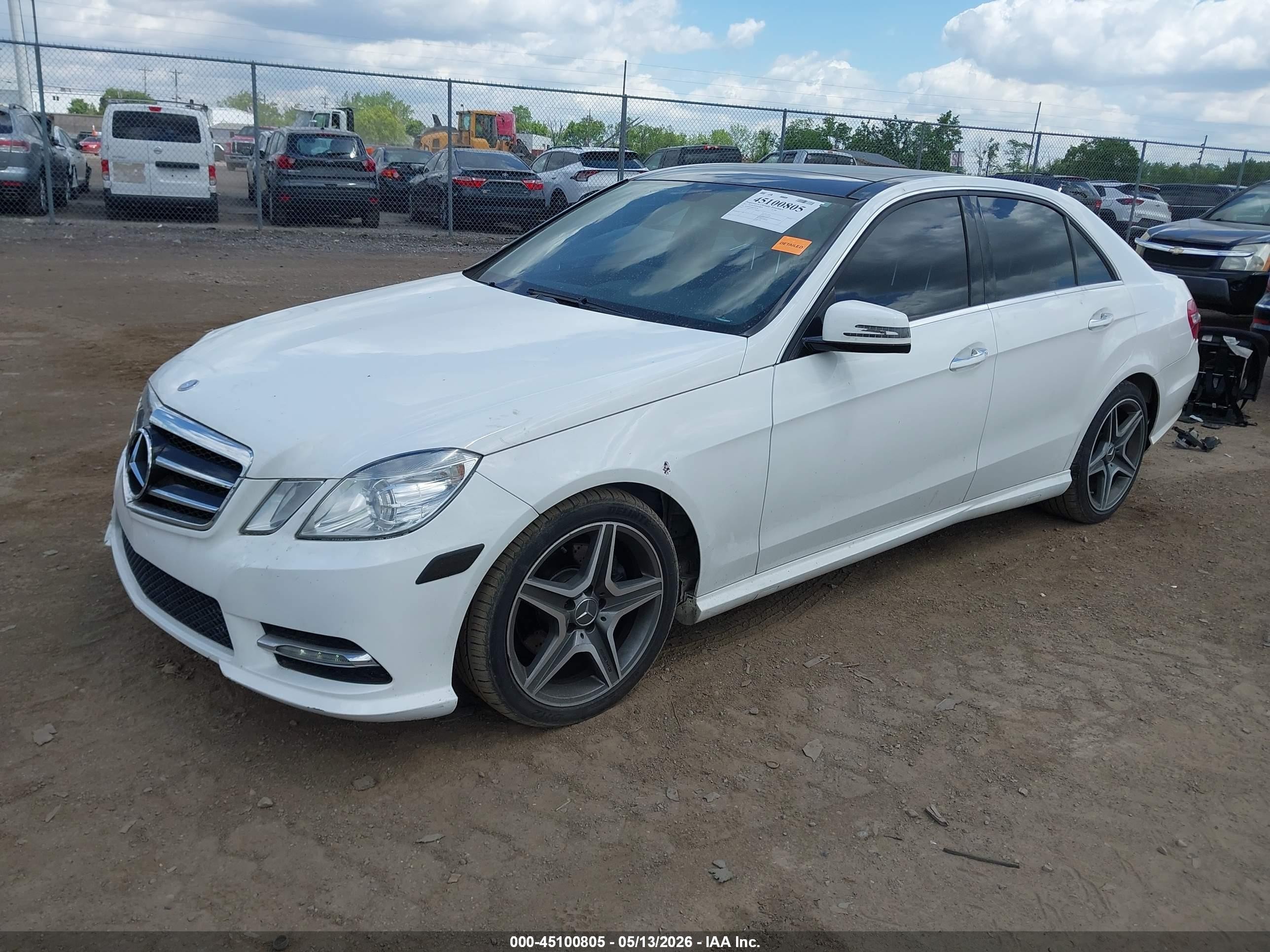 2013 Mercedes-benz E 350 4matic White vin: WDDHF8JB9DA763298