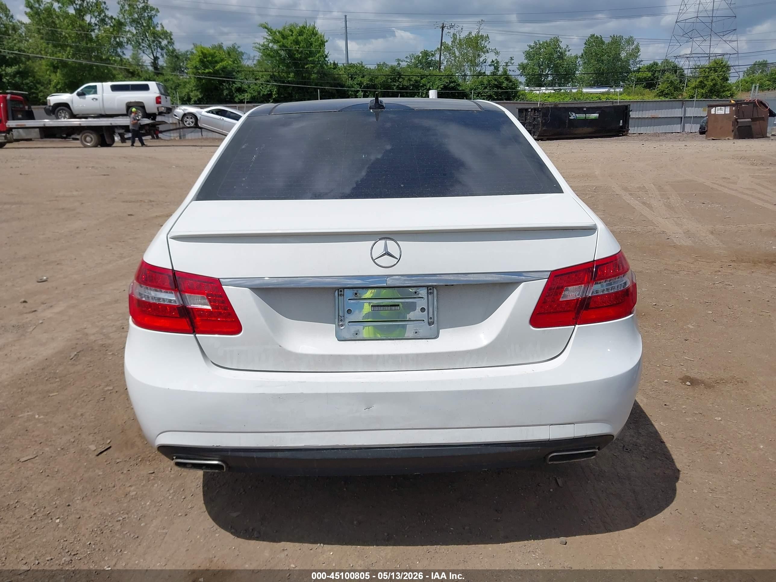 2013 Mercedes-benz E 350 4matic White vin: WDDHF8JB9DA763298