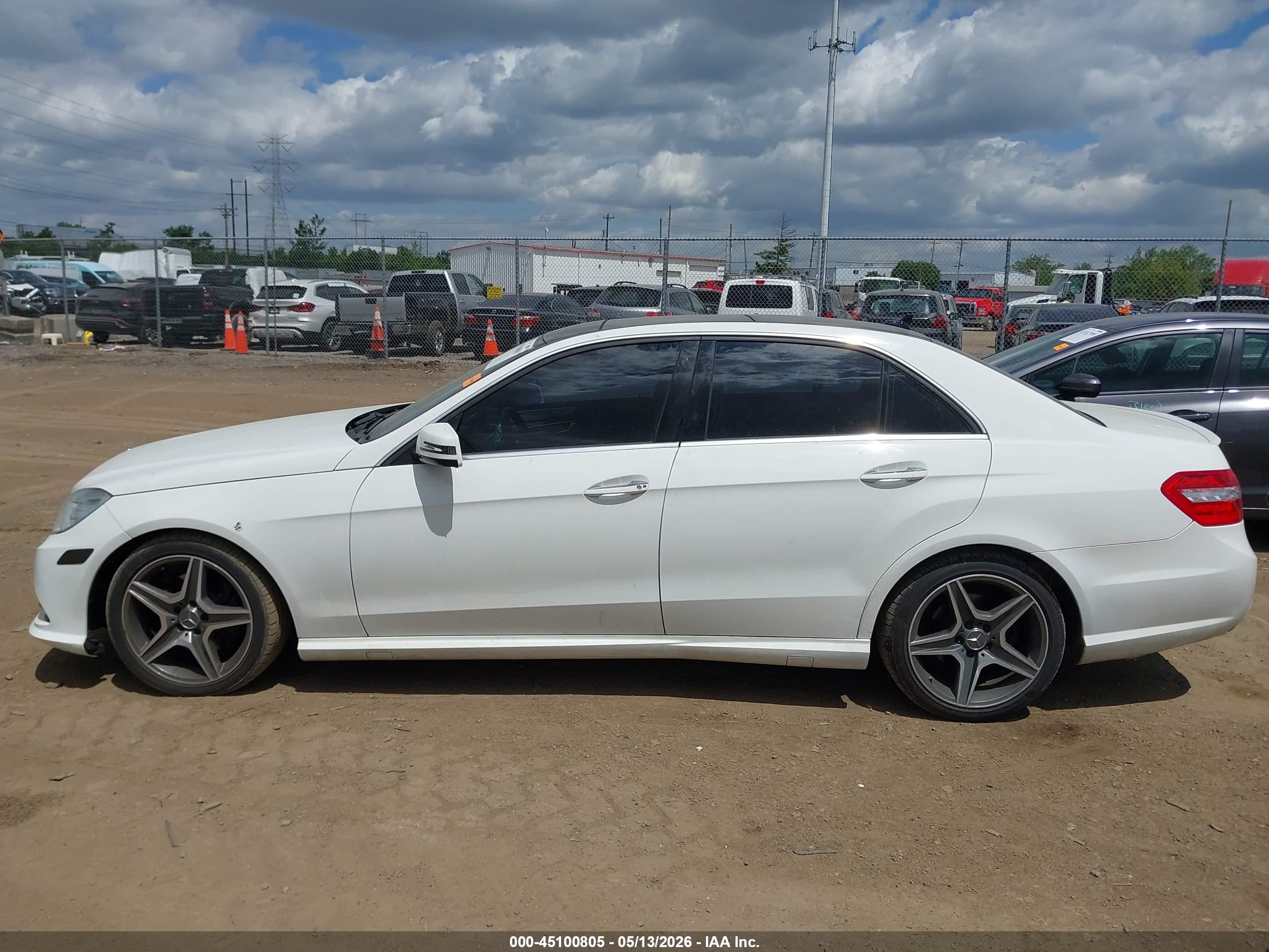 2013 Mercedes-benz E 350 4matic White vin: WDDHF8JB9DA763298