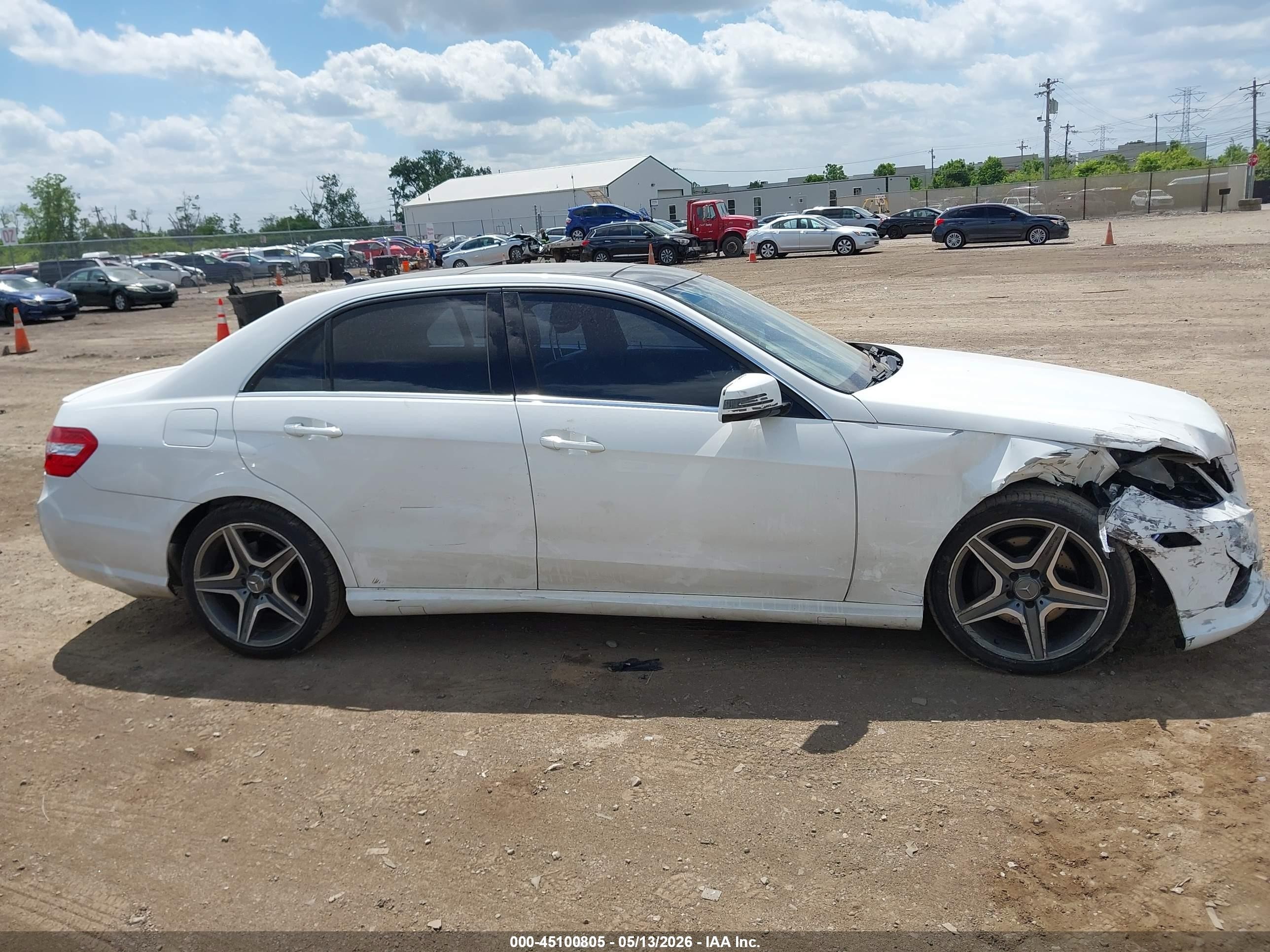 2013 Mercedes-benz E 350 4matic White vin: WDDHF8JB9DA763298