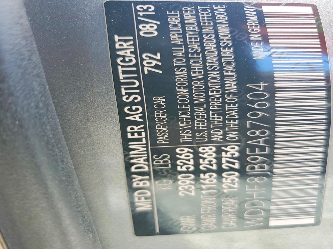 2014 Mercedes-benz E 350 4matic Gray vin: WDDHF8JB9EA879604