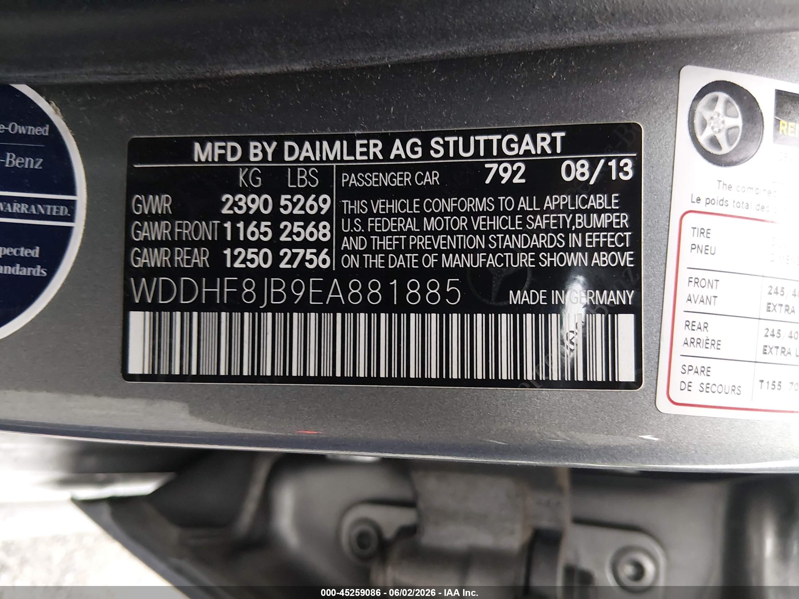 2014 Mercedes-benz E 350 4matic Silver vin: WDDHF8JB9EA881885