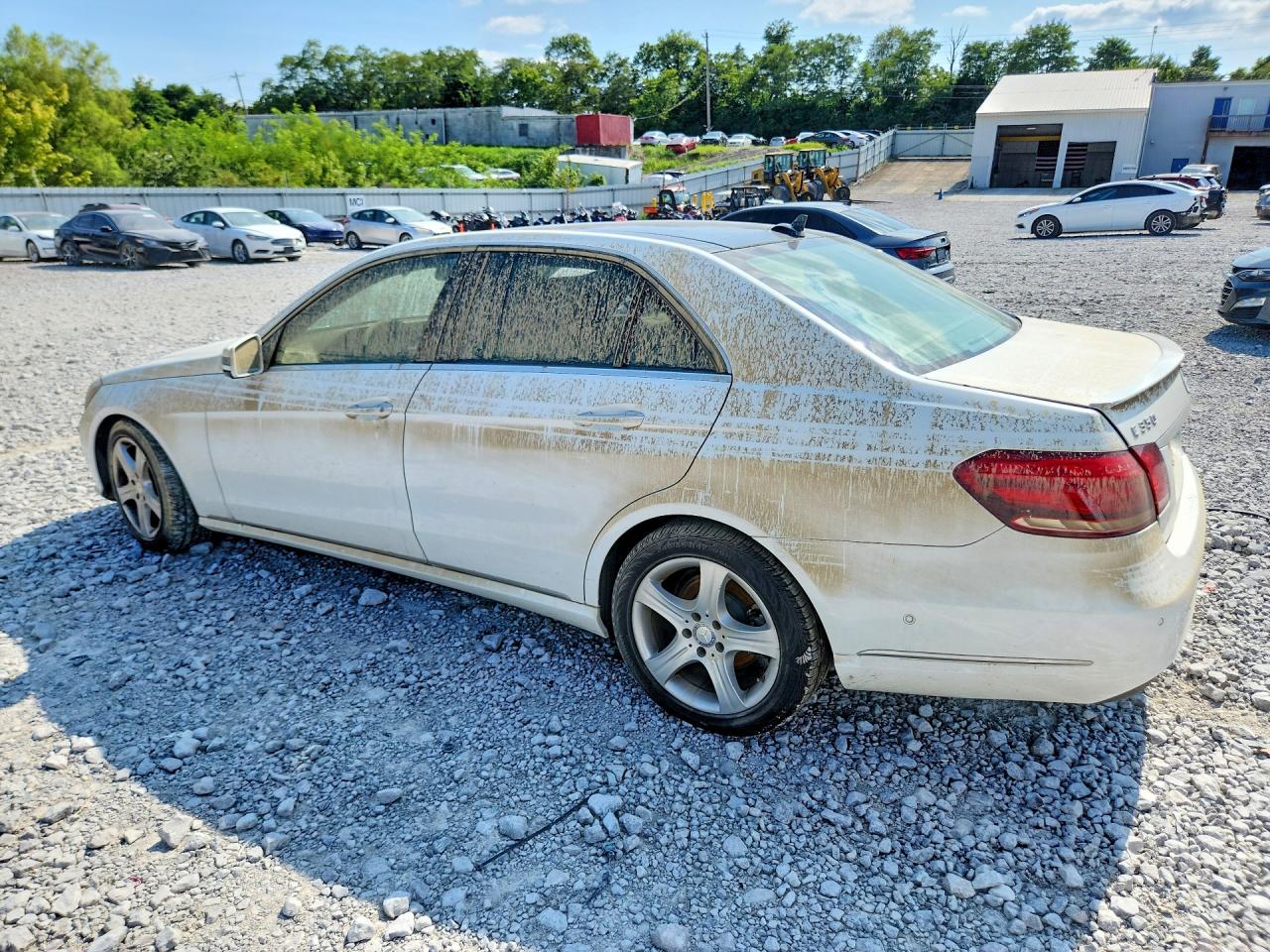 2014 Mercedes-benz E 350 4matic White vin: WDDHF8JB9EA907482
