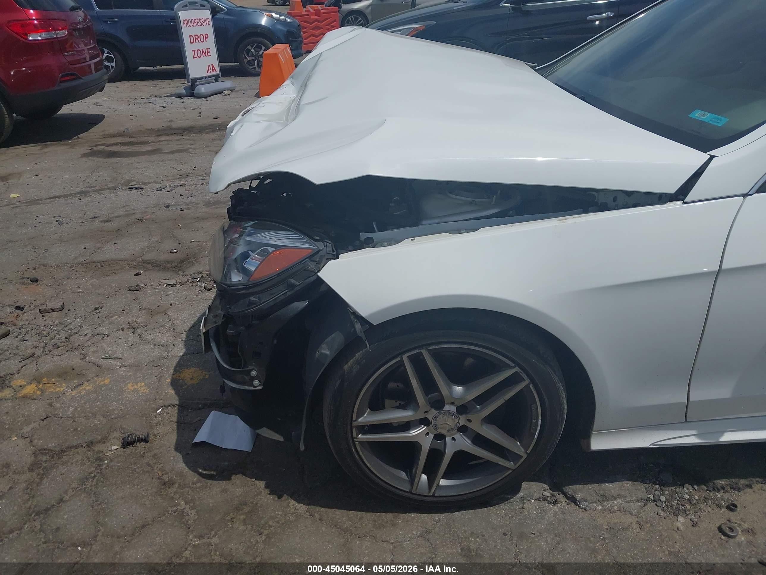 2014 Mercedes-benz E 350 4matic Белый vin: WDDHF8JB9EA938196