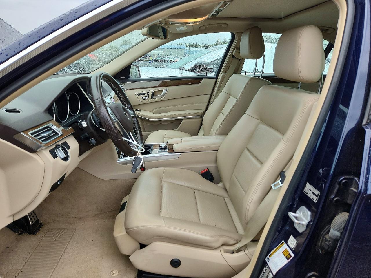 2014 Mercedes-benz E 350 4matic Blue vin: WDDHF8JB9EB003691