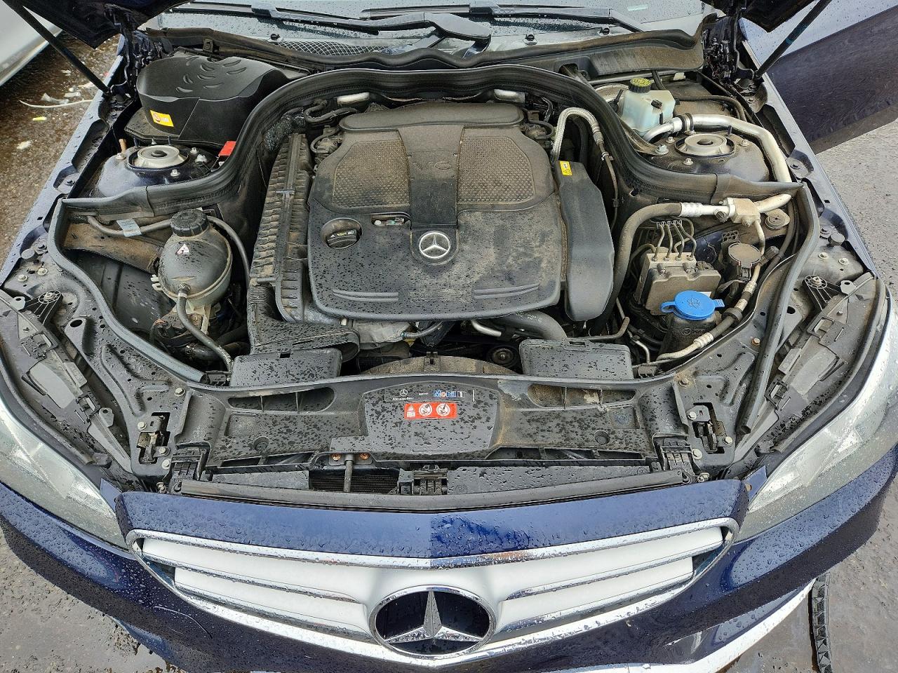 2014 Mercedes-benz E 350 4matic Blue vin: WDDHF8JB9EB003691