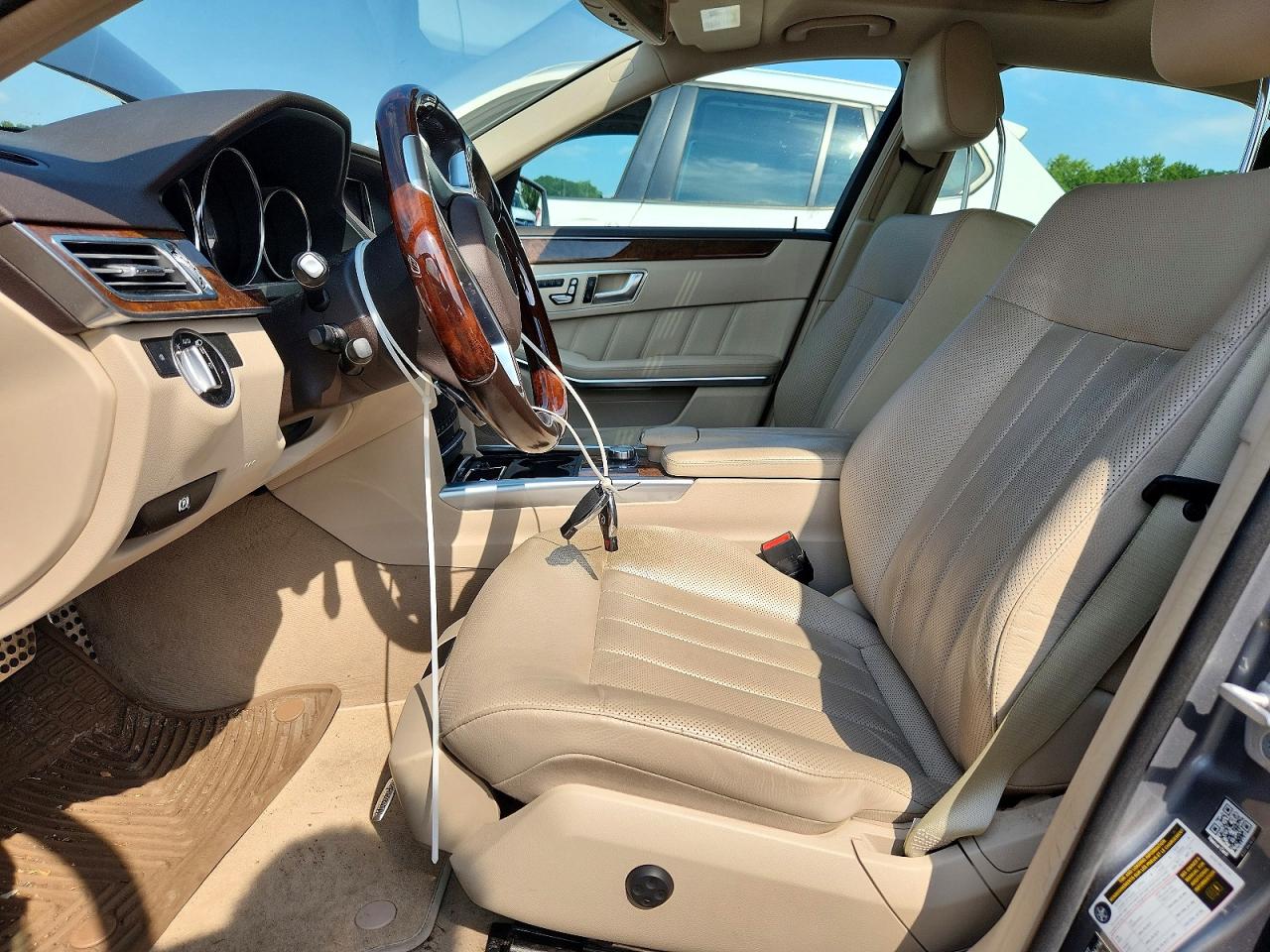 2014 Mercedes-benz E 350 4matic Silver vin: WDDHF8JB9EB017526