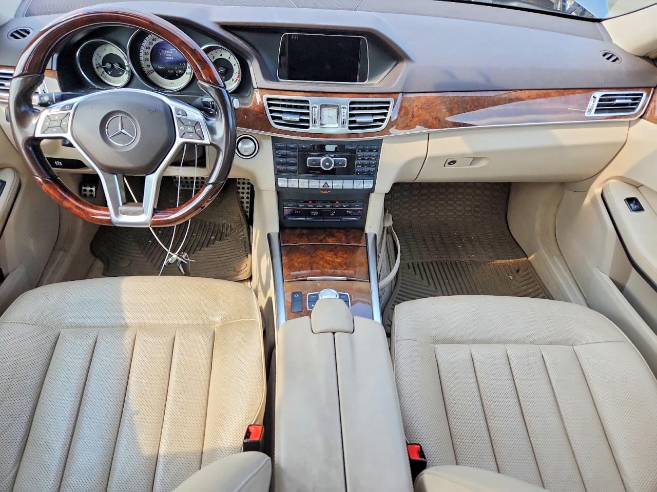 2014 Mercedes-benz E 350 4matic Silver vin: WDDHF8JB9EB017526