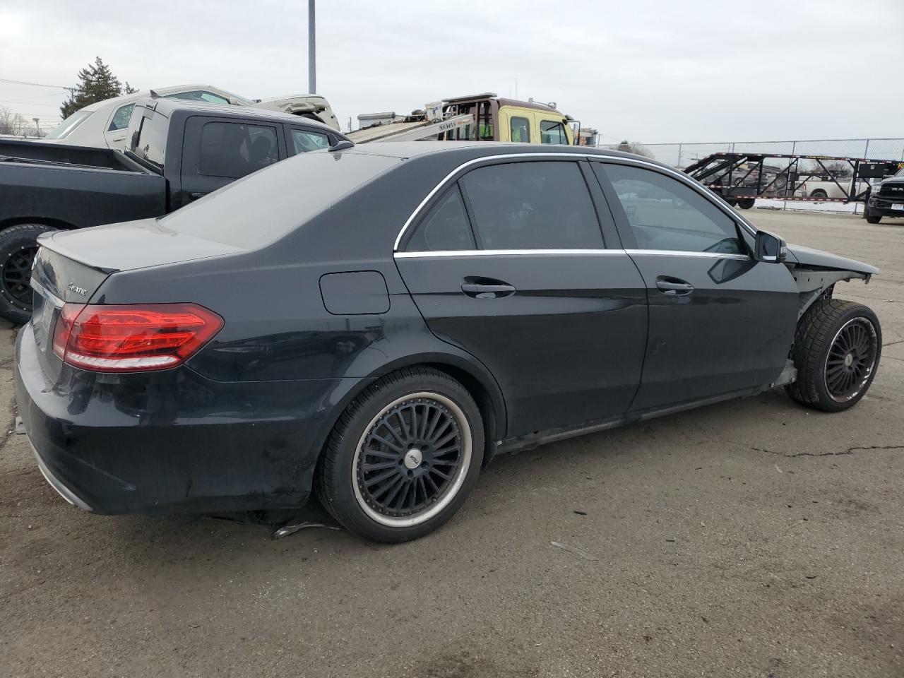 2014 Mercedes-benz E 350 4matic Black vin: WDDHF8JB9EB028249