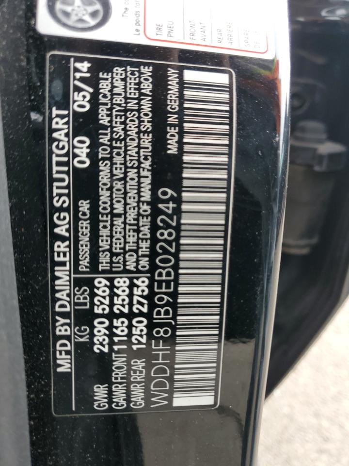 2014 Mercedes-benz E 350 4matic Black vin: WDDHF8JB9EB028249
