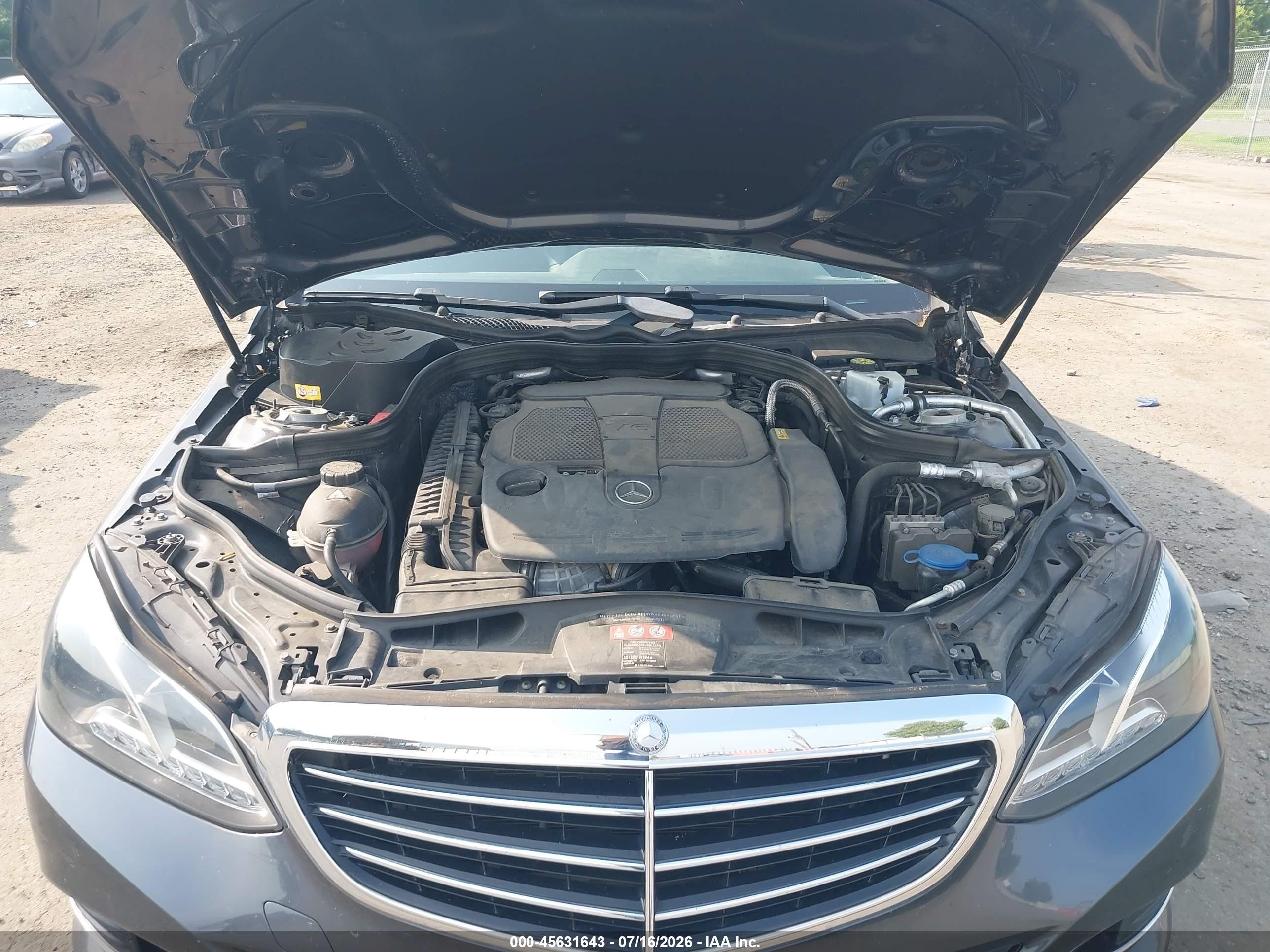 2014 Mercedes-benz E 350 4matic Gray vin: WDDHF8JB9EB058898