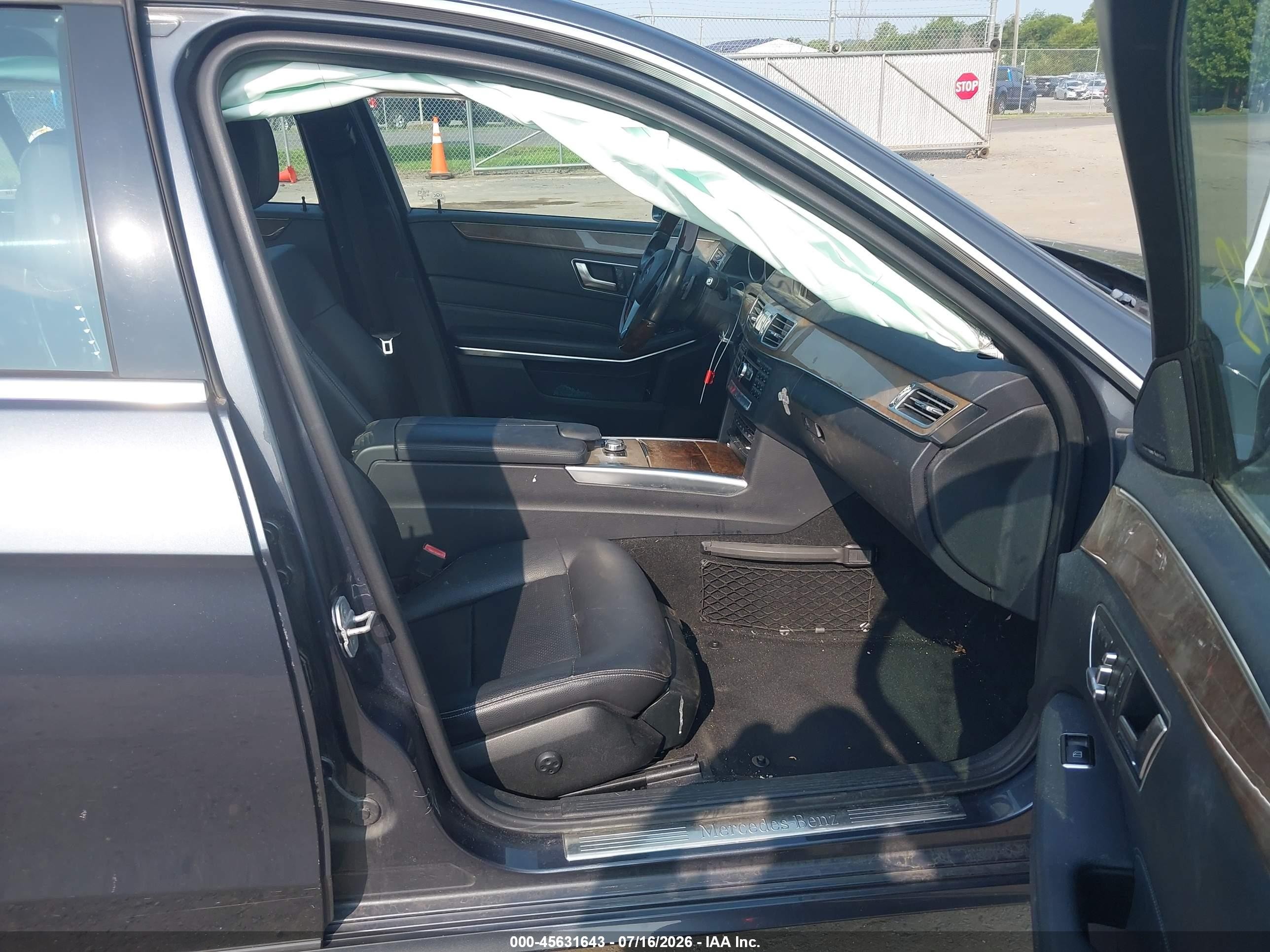 2014 Mercedes-benz E 350 4matic Gray vin: WDDHF8JB9EB058898
