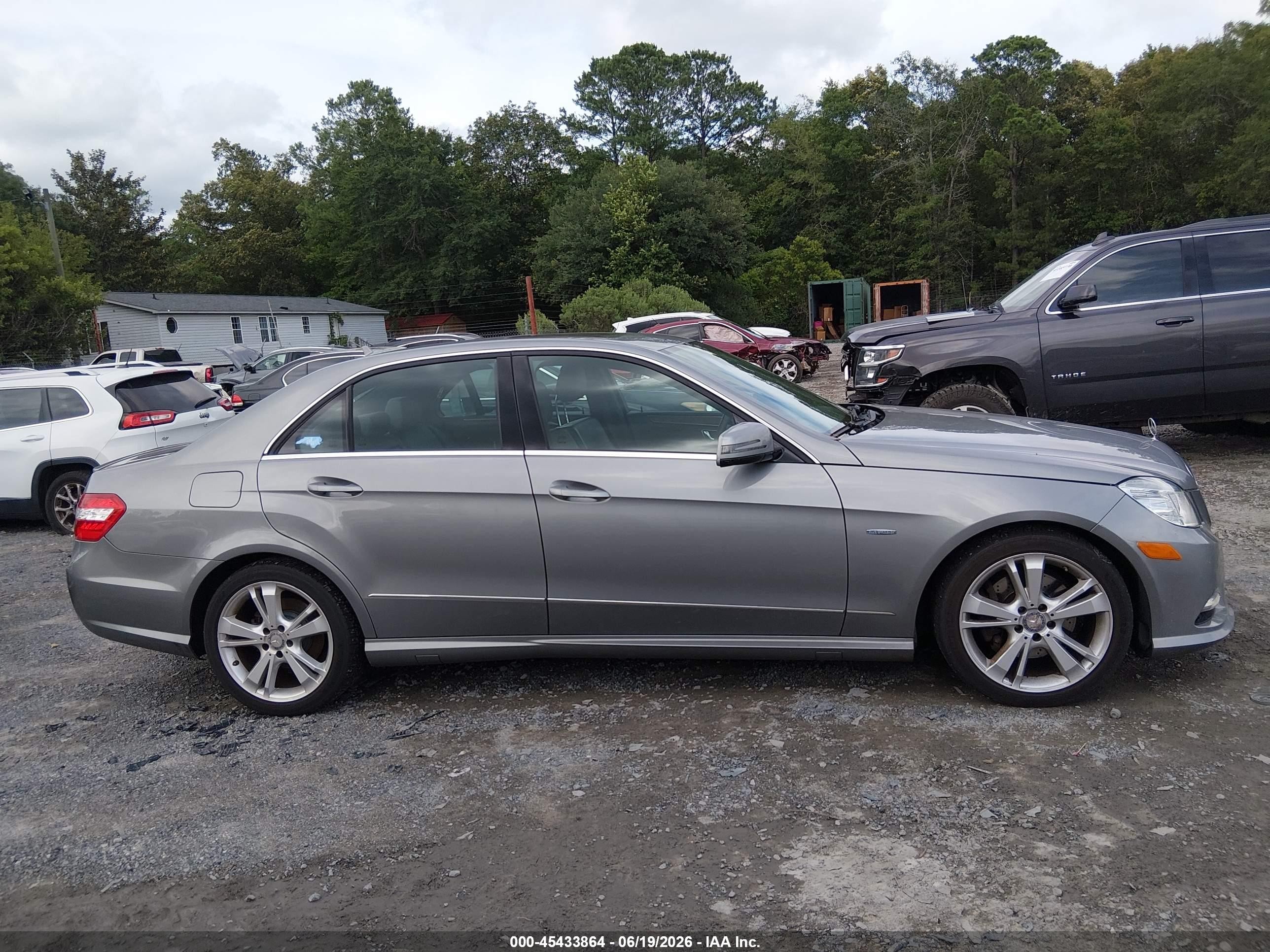 2012 Mercedes-benz E 350 4matic Gray vin: WDDHF8JBXCA537947