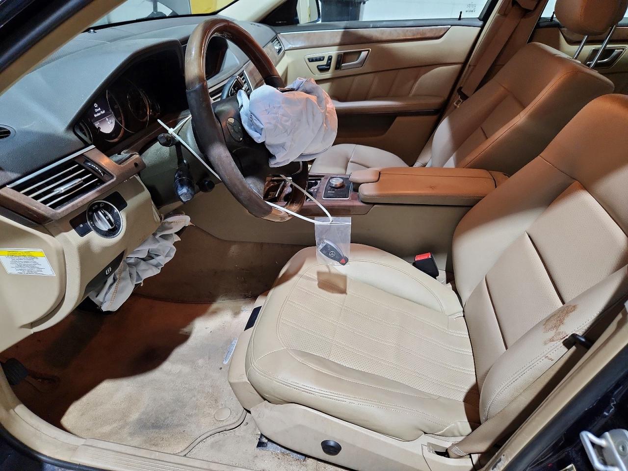 2012 Mercedes-benz E 350 4matic Синий vin: WDDHF8JBXCA563187