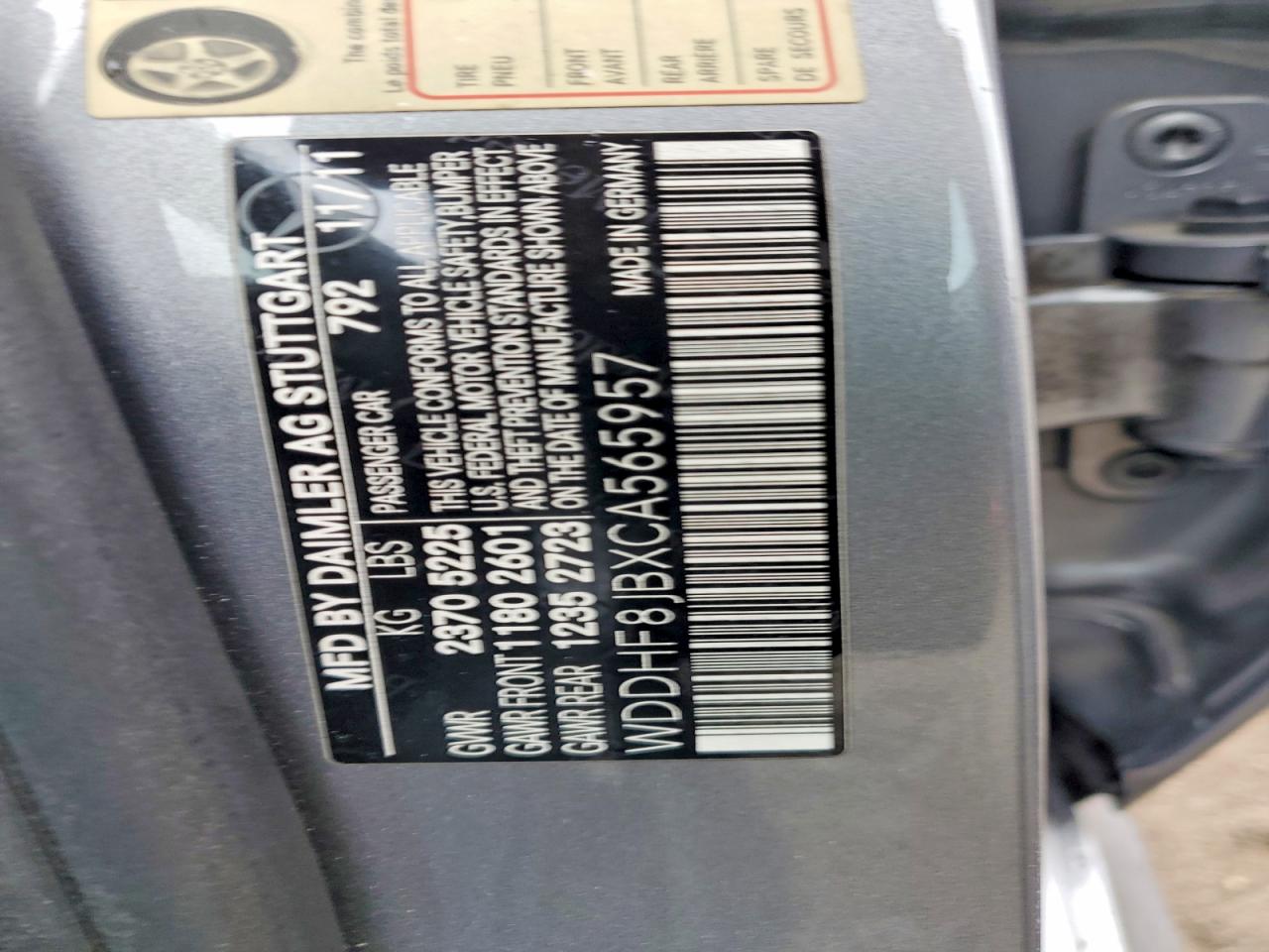 2012 Mercedes-benz E 350 4matic Gray vin: WDDHF8JBXCA565957