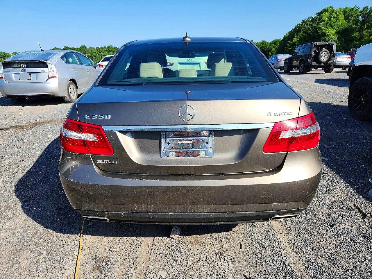 2012 Mercedes-benz E 350 4matic Желто-коричневый vin: WDDHF8JBXCA567675