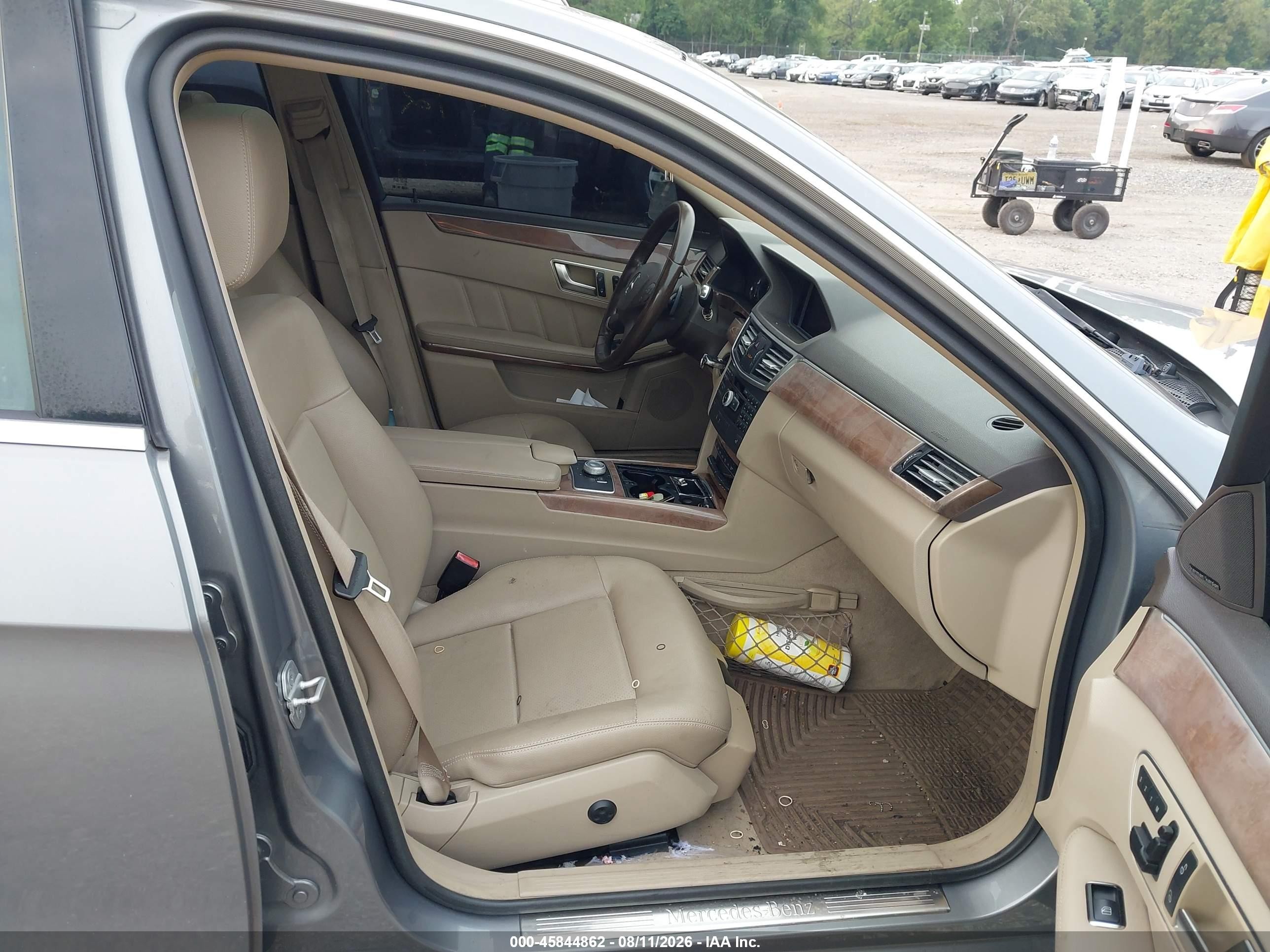 2012 Mercedes-benz E 350 4matic Gray vin: WDDHF8JBXCA610637