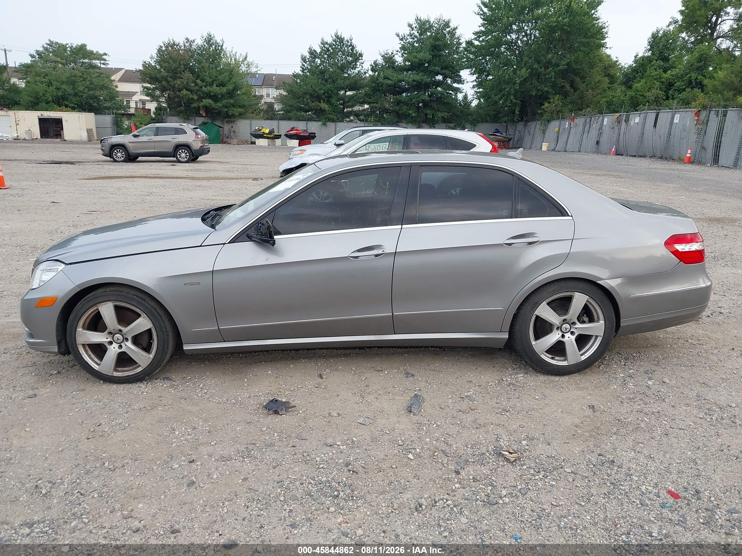 2012 Mercedes-benz E 350 4matic Gray vin: WDDHF8JBXCA610637