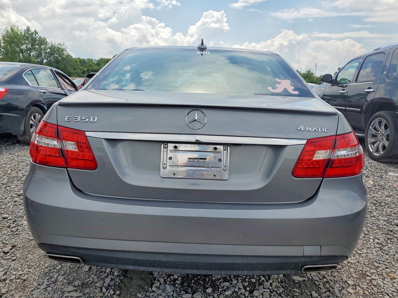 2012 Mercedes-benz E 350 4matic Silver vin: WDDHF8JBXCA618401