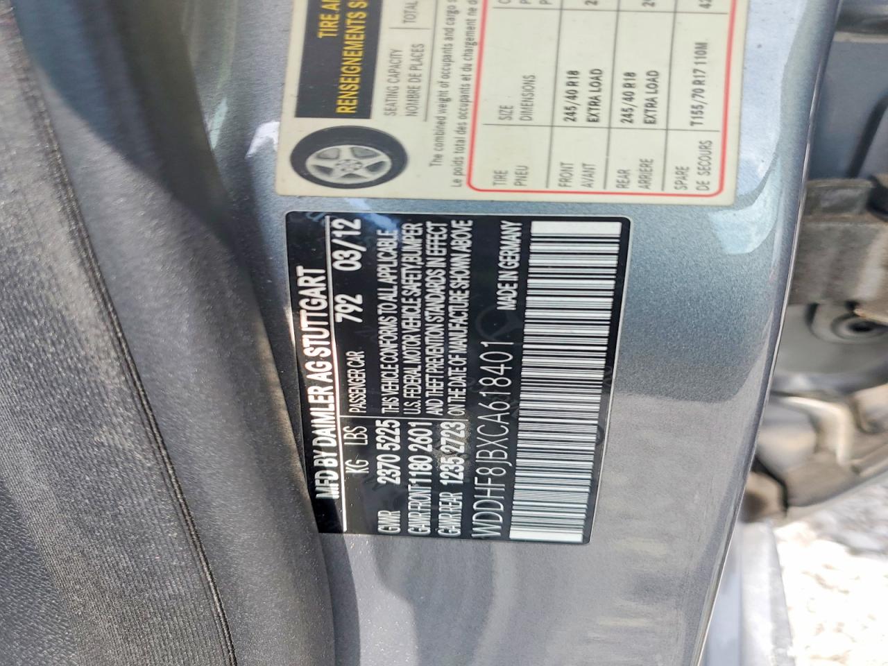 2012 Mercedes-benz E 350 4matic Silver vin: WDDHF8JBXCA618401