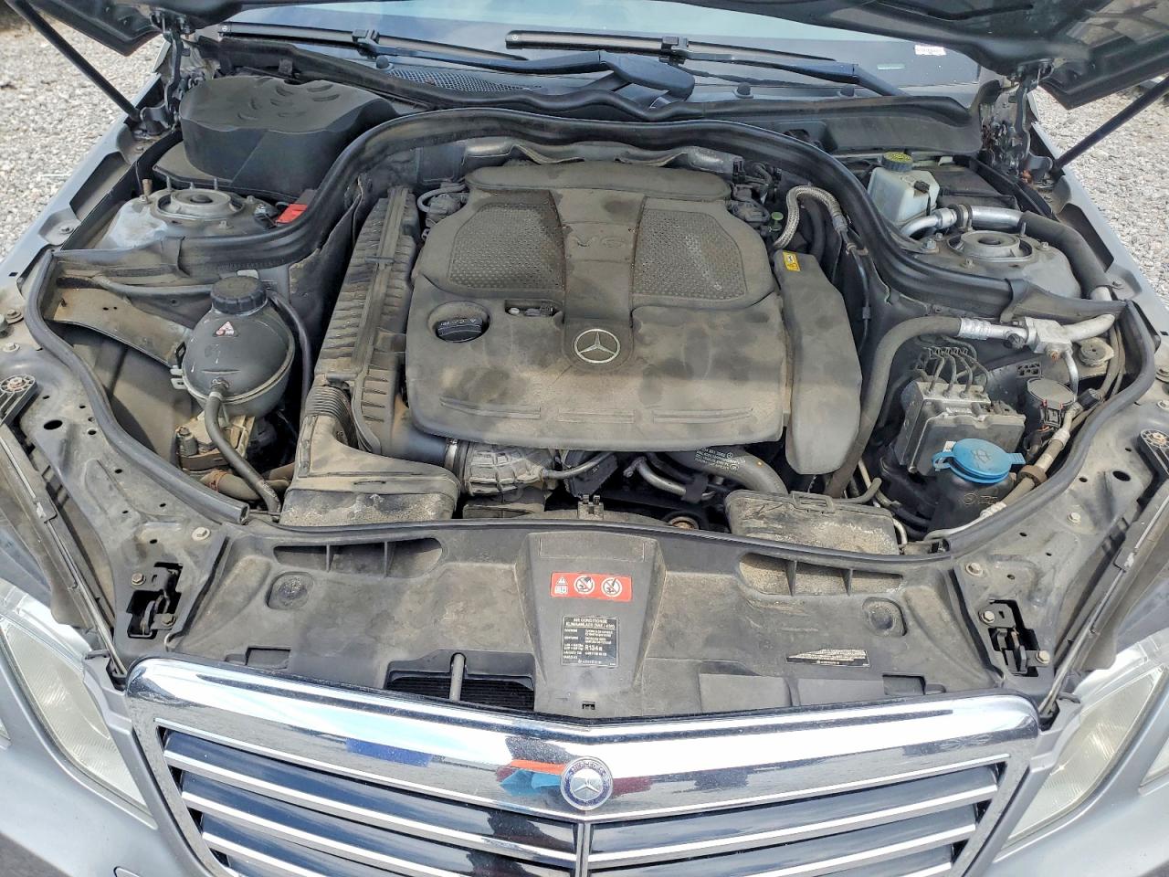 2012 Mercedes-benz E 350 4matic Silver vin: WDDHF8JBXCA618401