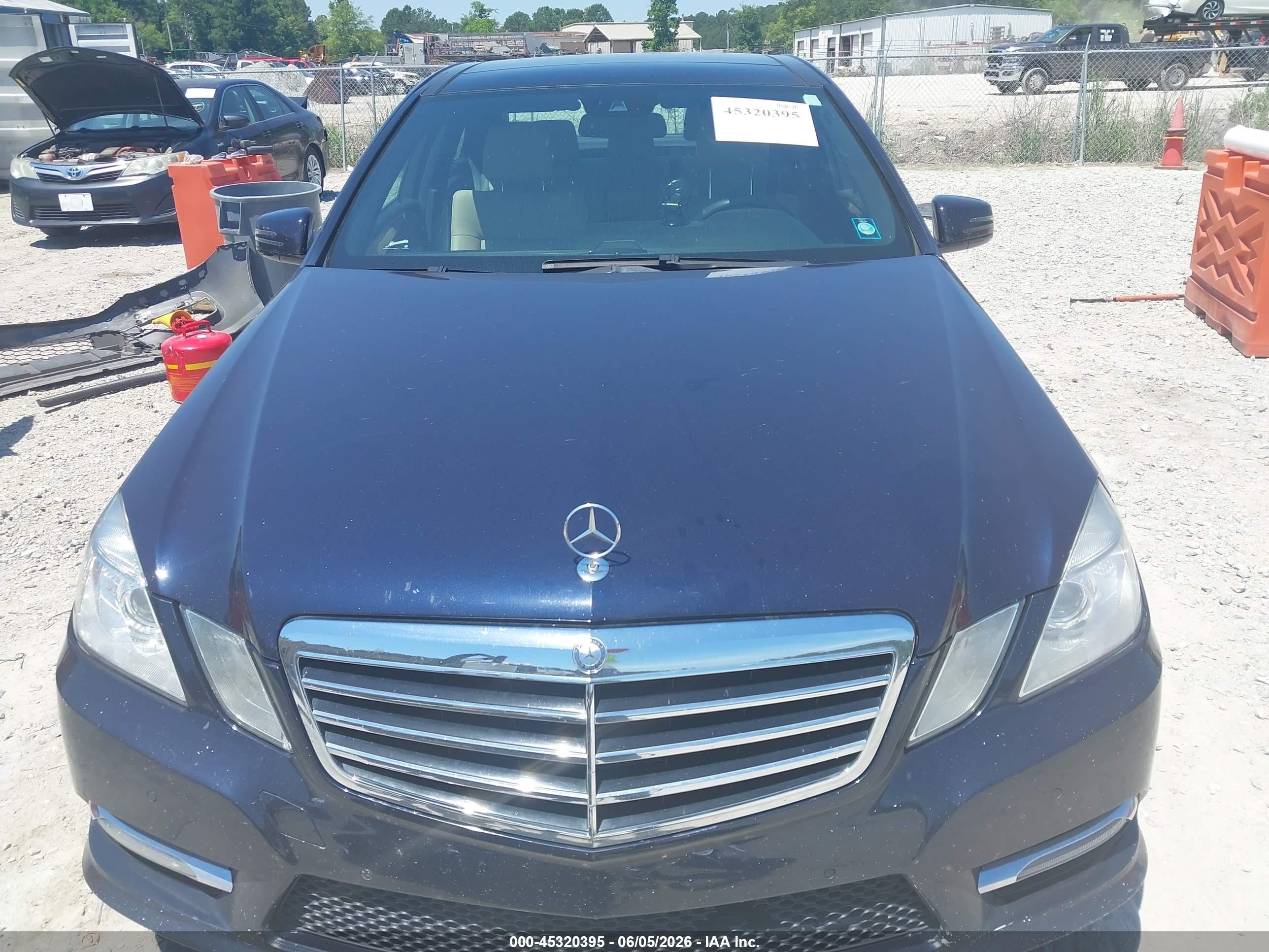 2012 Mercedes-benz E 350 4matic Dark Blue vin: WDDHF8JBXCA648532