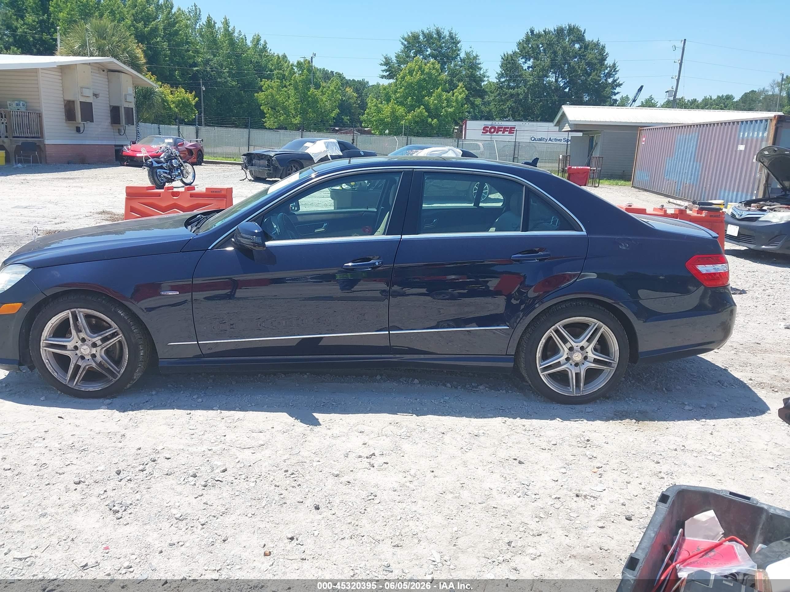 2012 Mercedes-benz E 350 4matic Dark Blue vin: WDDHF8JBXCA648532