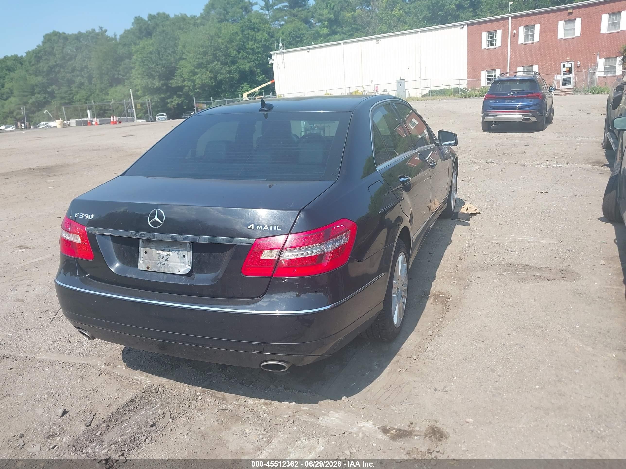 2013 Mercedes-benz E 350 4matic Black vin: WDDHF8JBXDA663758