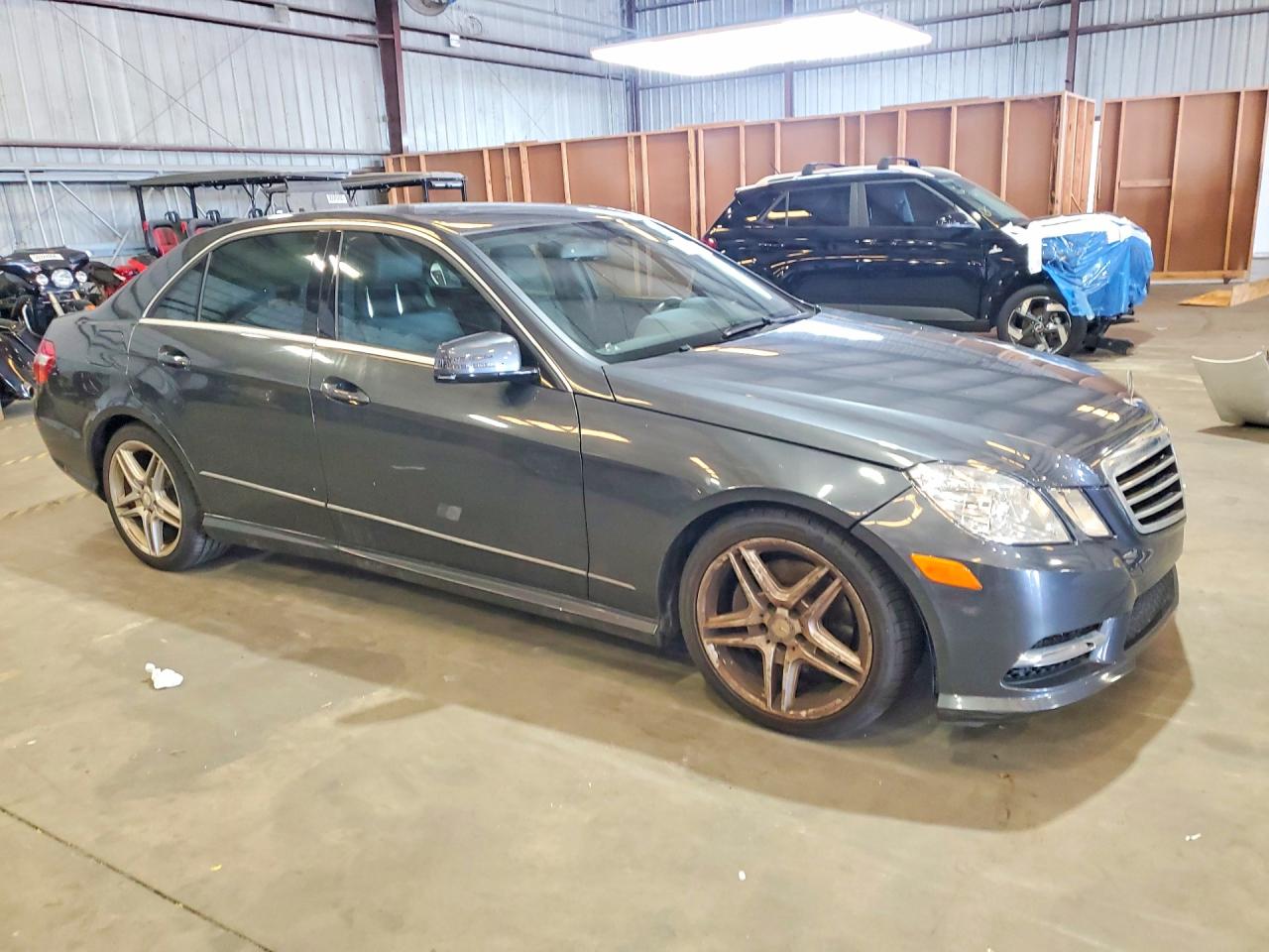 2013 Mercedes-benz E 350 4matic Gray vin: WDDHF8JBXDA683539