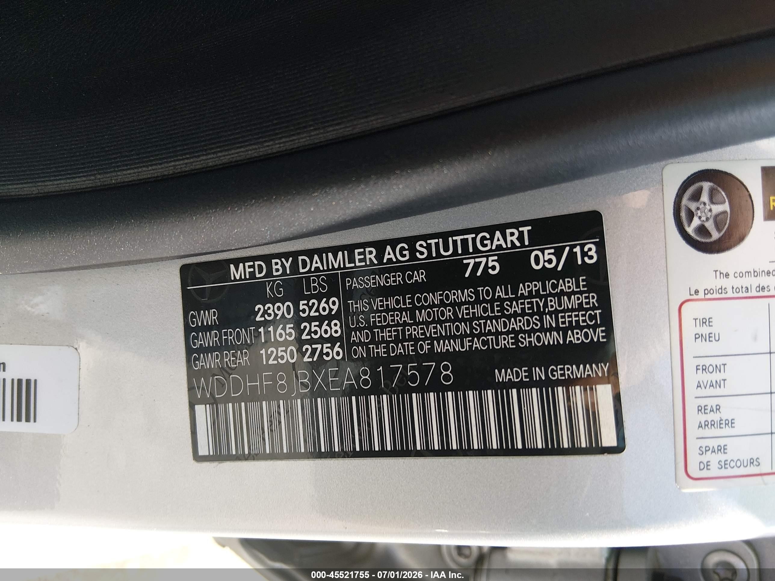 2014 Mercedes-benz E 350 4matic Gray vin: WDDHF8JBXEA817578