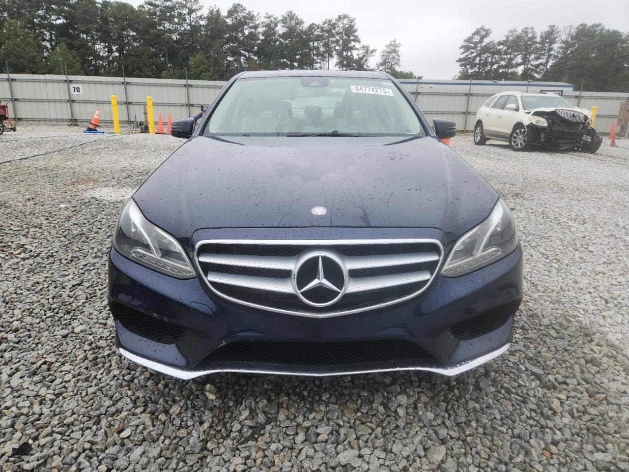 2014 Mercedes-benz E 350 4matic Blue vin: WDDHF8JBXEA859328